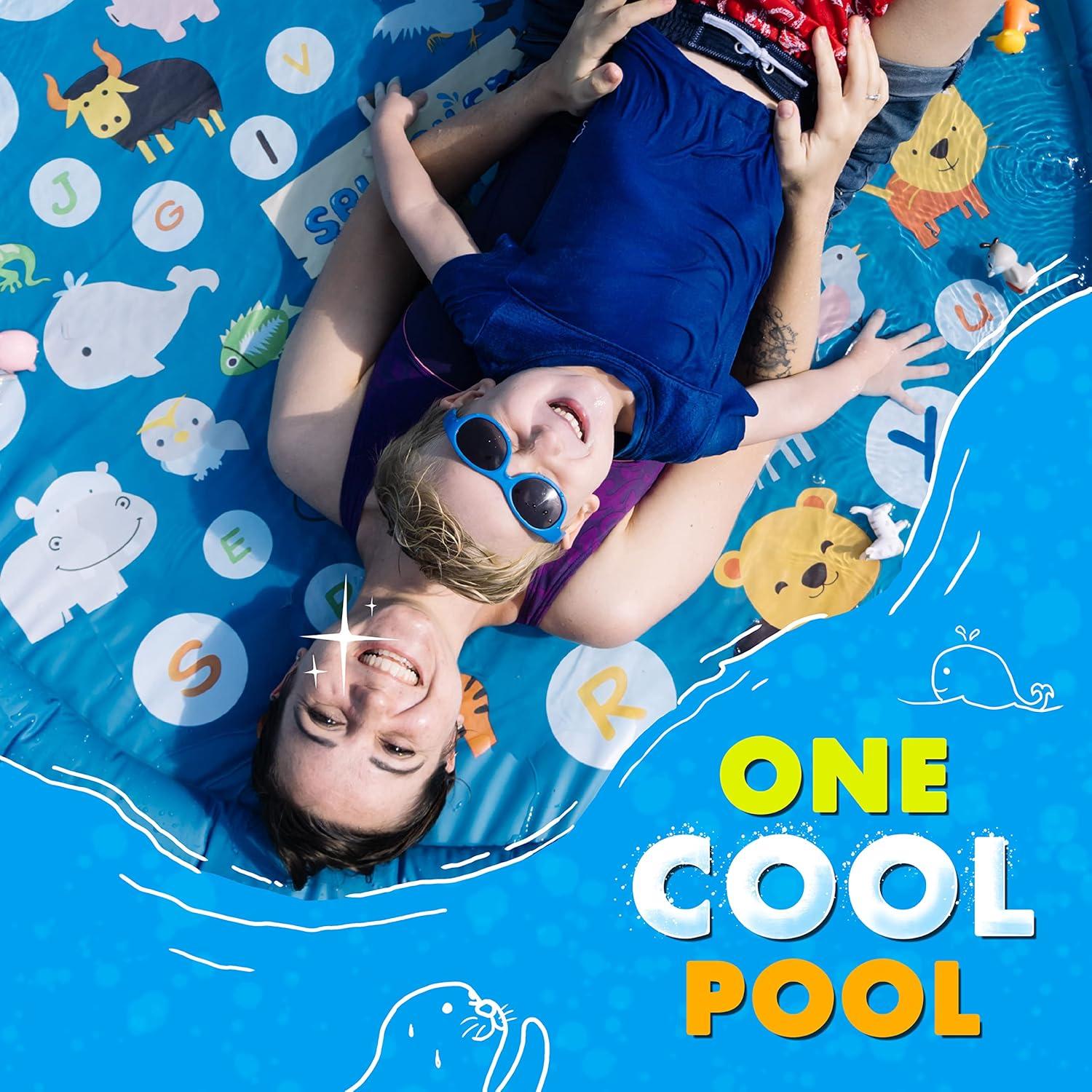 Alfombra SplashEZ 3-en-1 con Aspersor y Piscina 152 cm