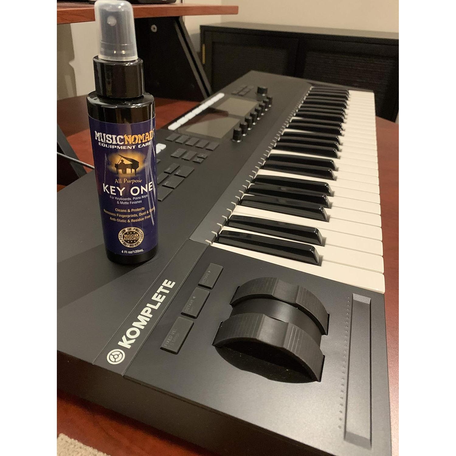 Limpiador de Teclas y Piano MusicNomad MN131 + MN130 118 ml