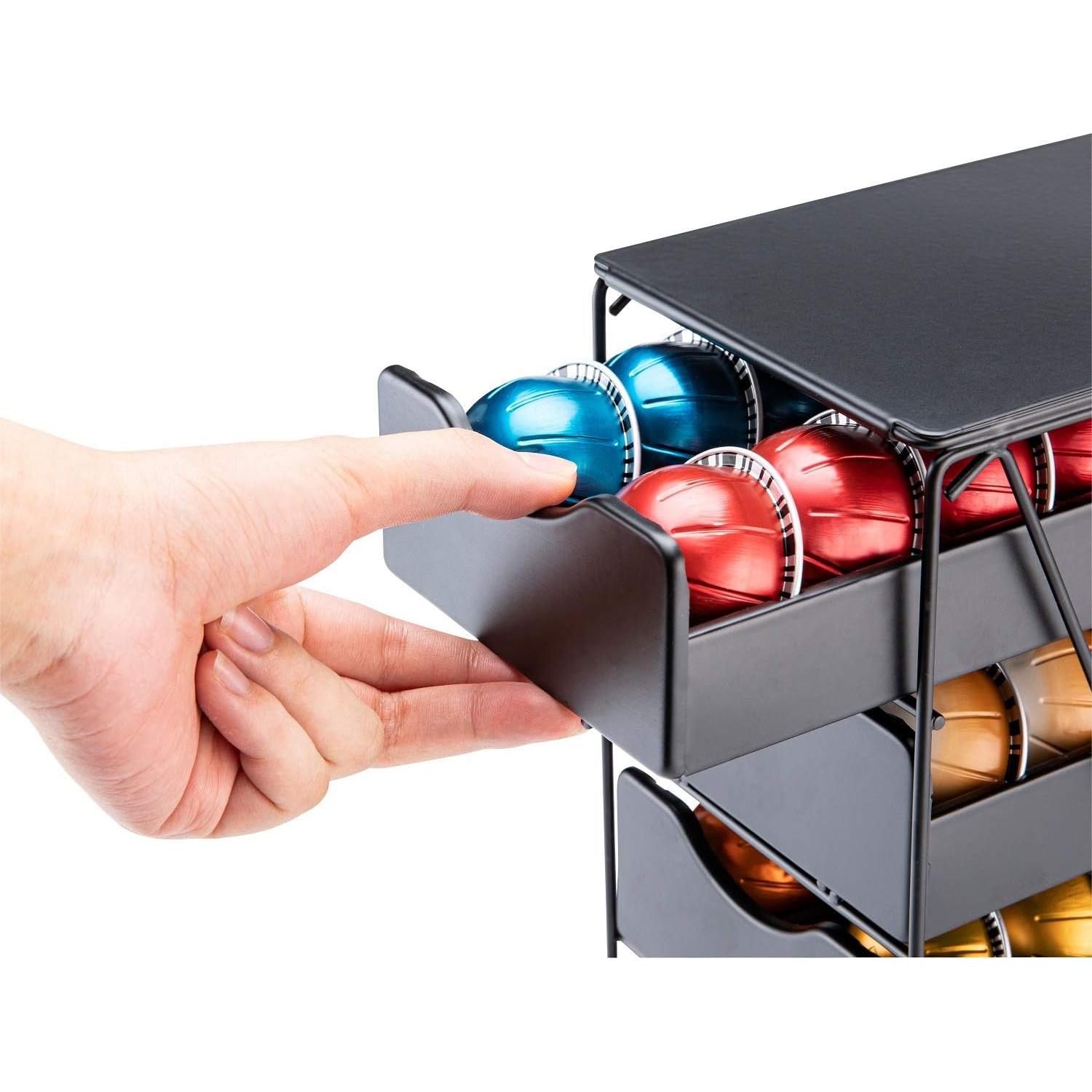 Estante Organizador de Cápsulas Nespresso FlagShip 60 Cápsulas