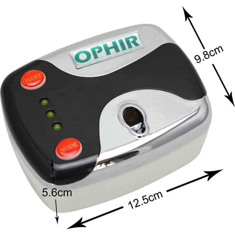 Kit de Aerógrafo para Uñas OPHIR con Compresor y 12 Tintas