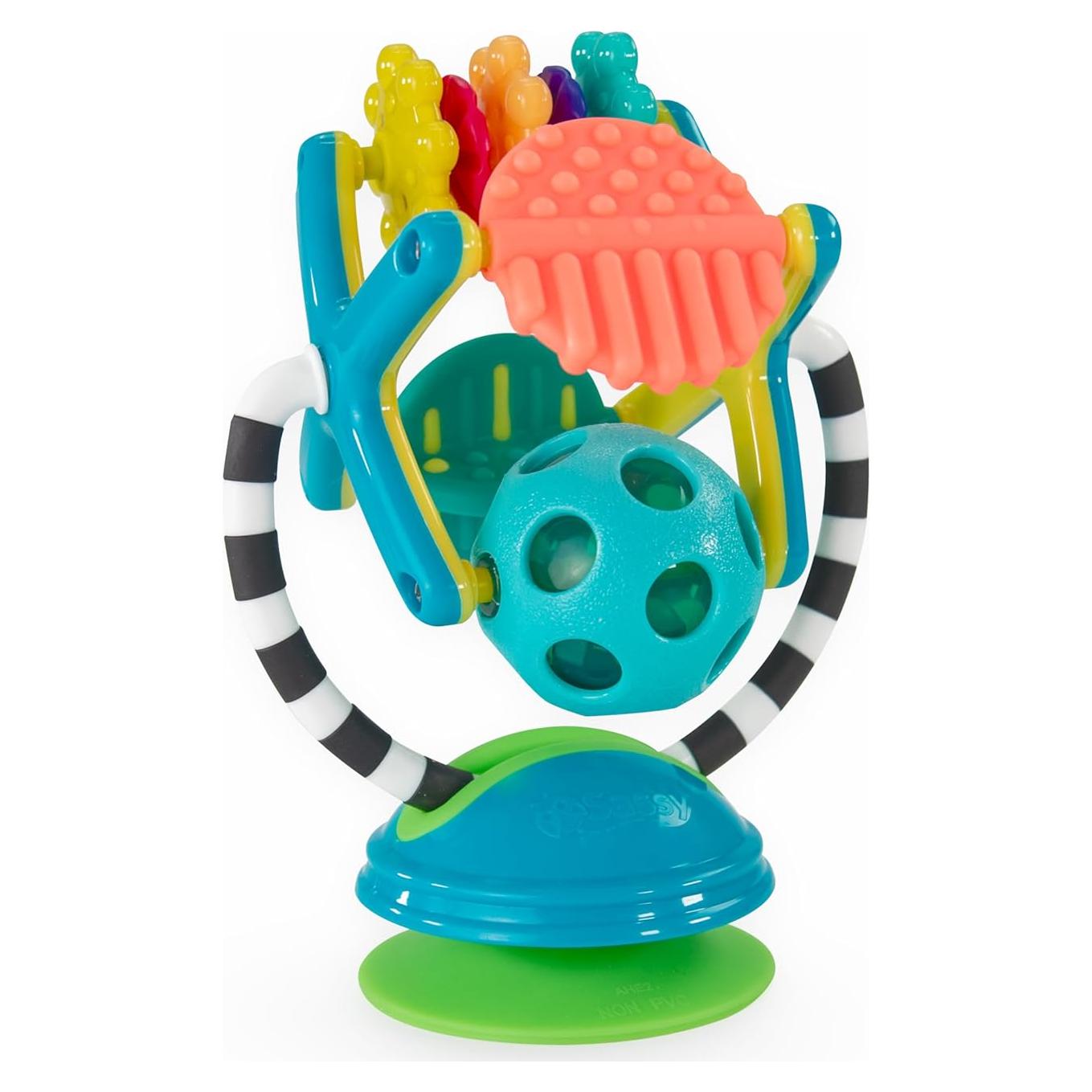Estación de Sensación Sassy Teethe & Twirl 2-en-1 para Bebés