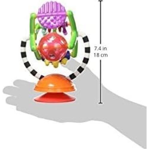 Estación de Sensación Sassy Teethe & Twirl 2-en-1 para Bebés