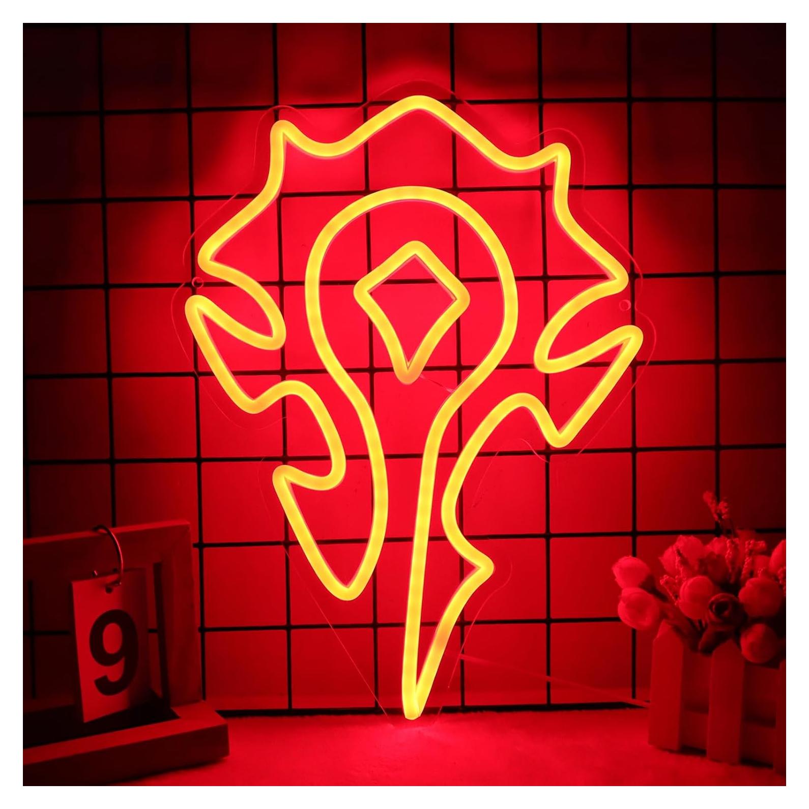 Luz de Neón Red-Horde Pinlangdou 63.5x24.1 cm Decoración