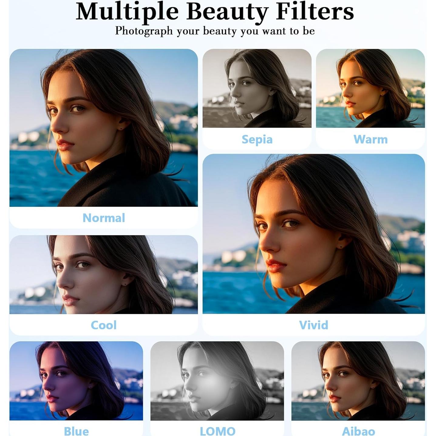 Cámara Compacta 4K GWAEPU G7-A 64MP Zoom 18X 2.8"