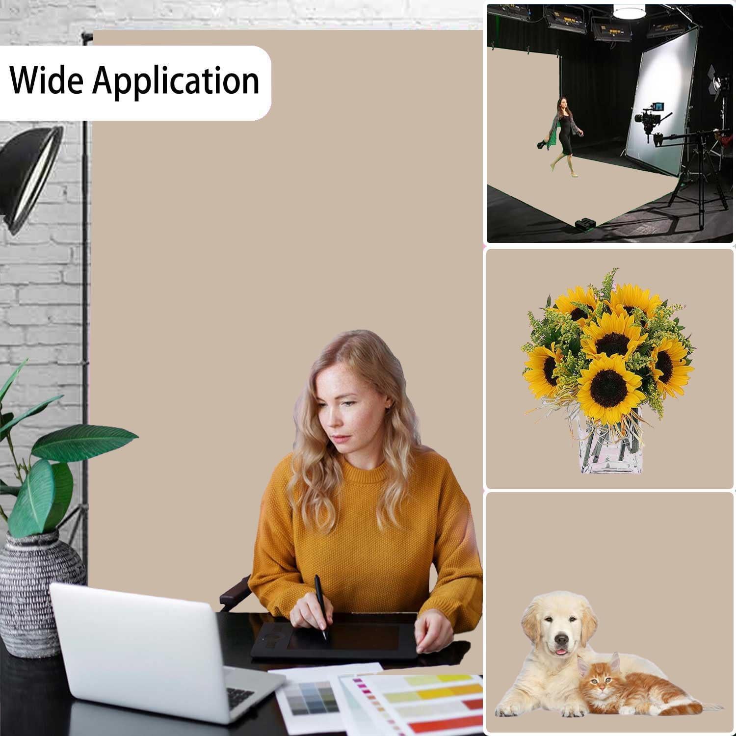 Fondo Fotográfico Beige TERSUM 1.52x2.13m para Retratos