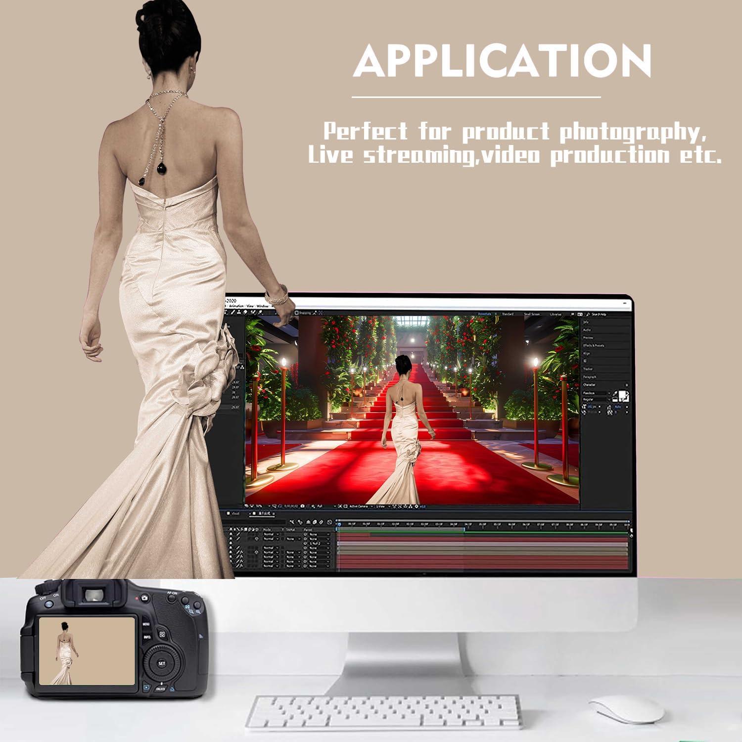 Fondo Fotográfico Beige TERSUM 1.52x2.13m para Retratos