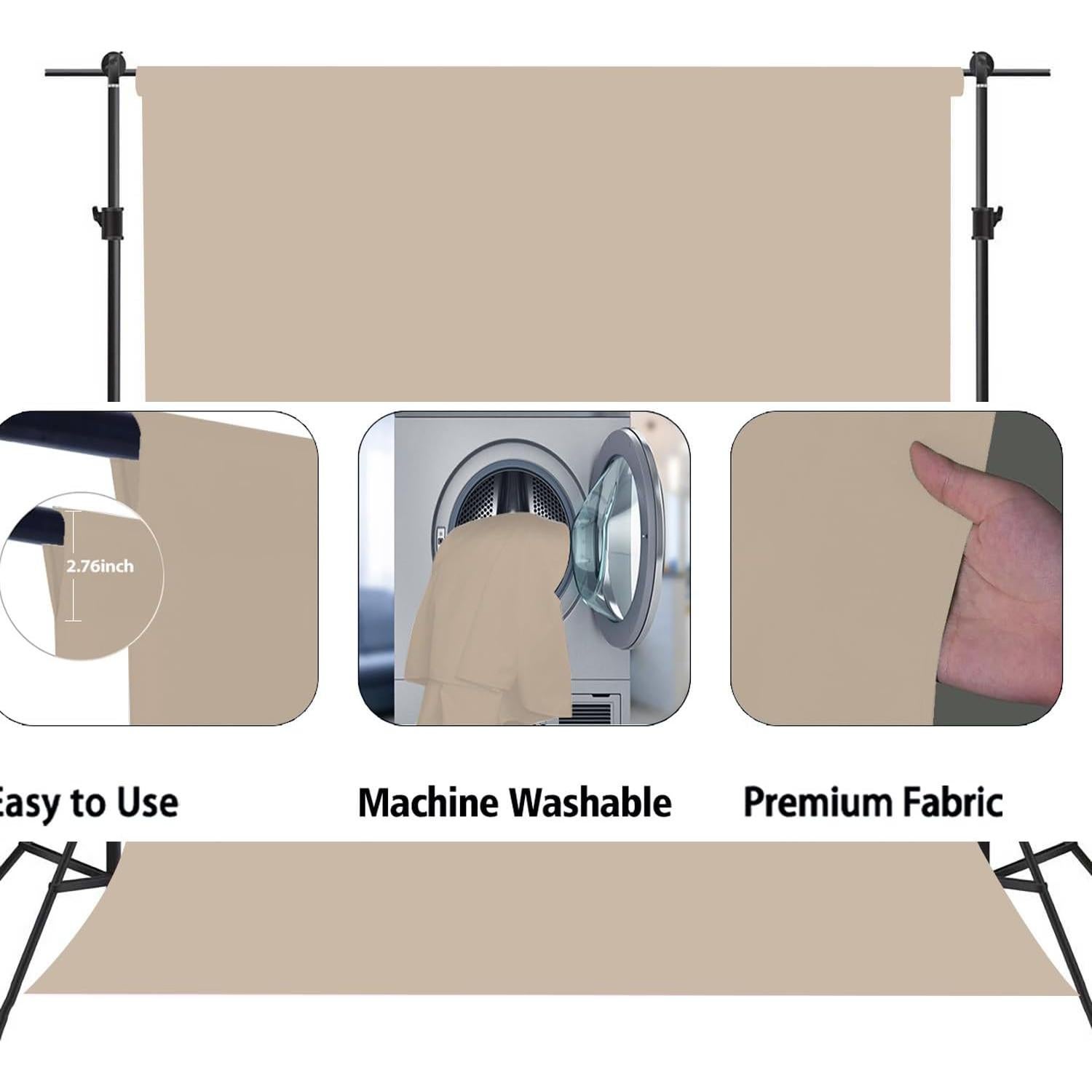 Fondo Fotográfico Beige TERSUM 1.52x2.13m para Retratos