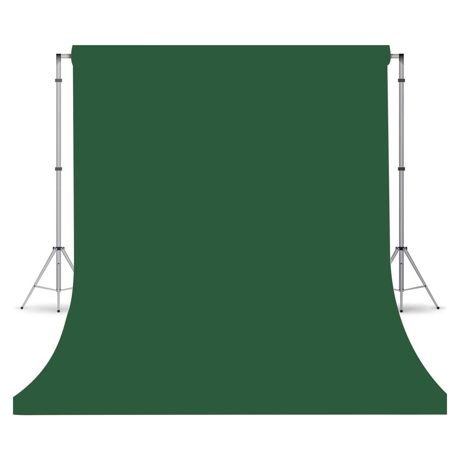 Fondo de Fotografía Verde Oscuro TERSUM 1.52x2.13m para Retratos