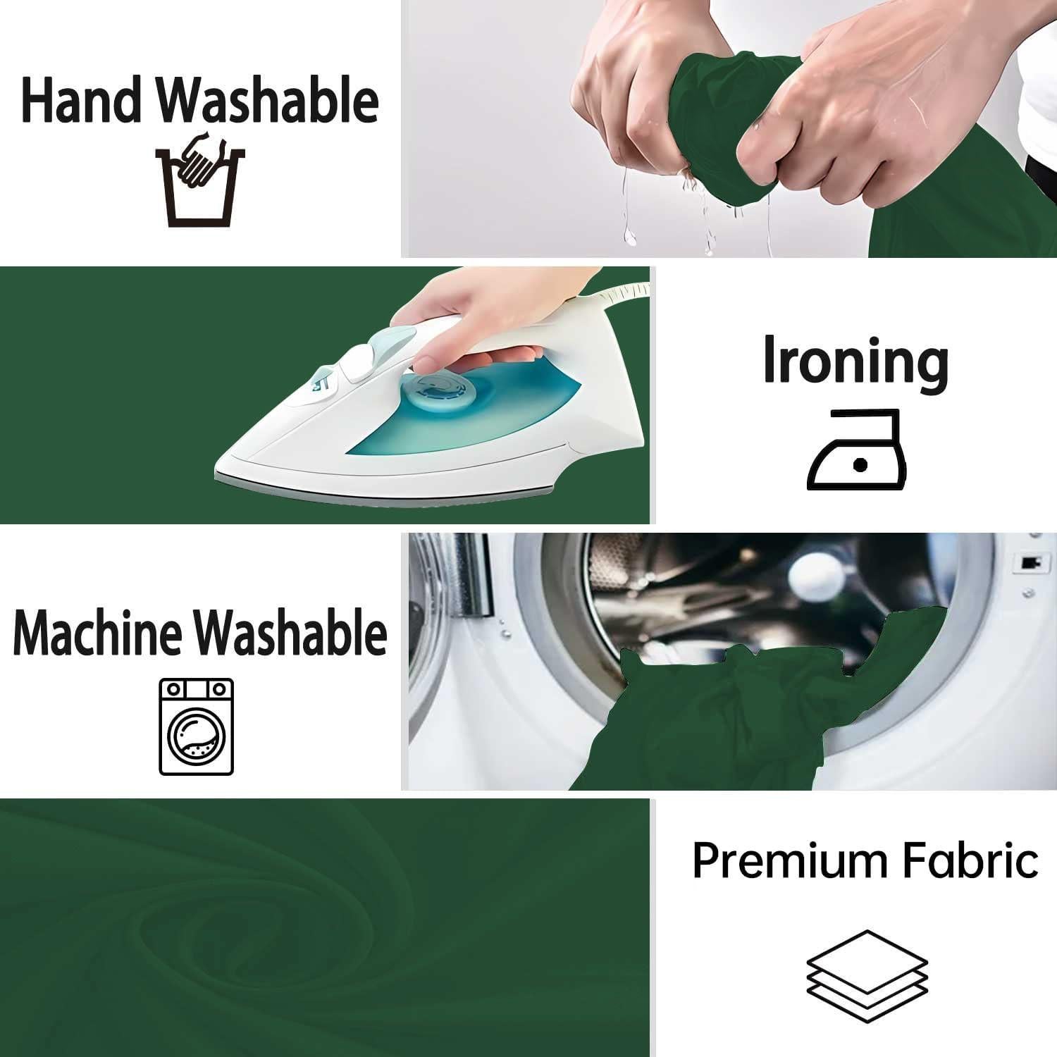 Fondo de Fotografía Verde Oscuro TERSUM 1.52x2.13m para Retratos