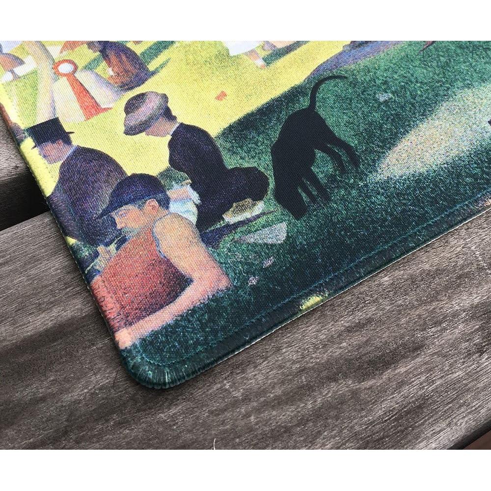 Alfombrilla de Ratón dealzEpic Goma Natural 24x20 cm Arte Seurat