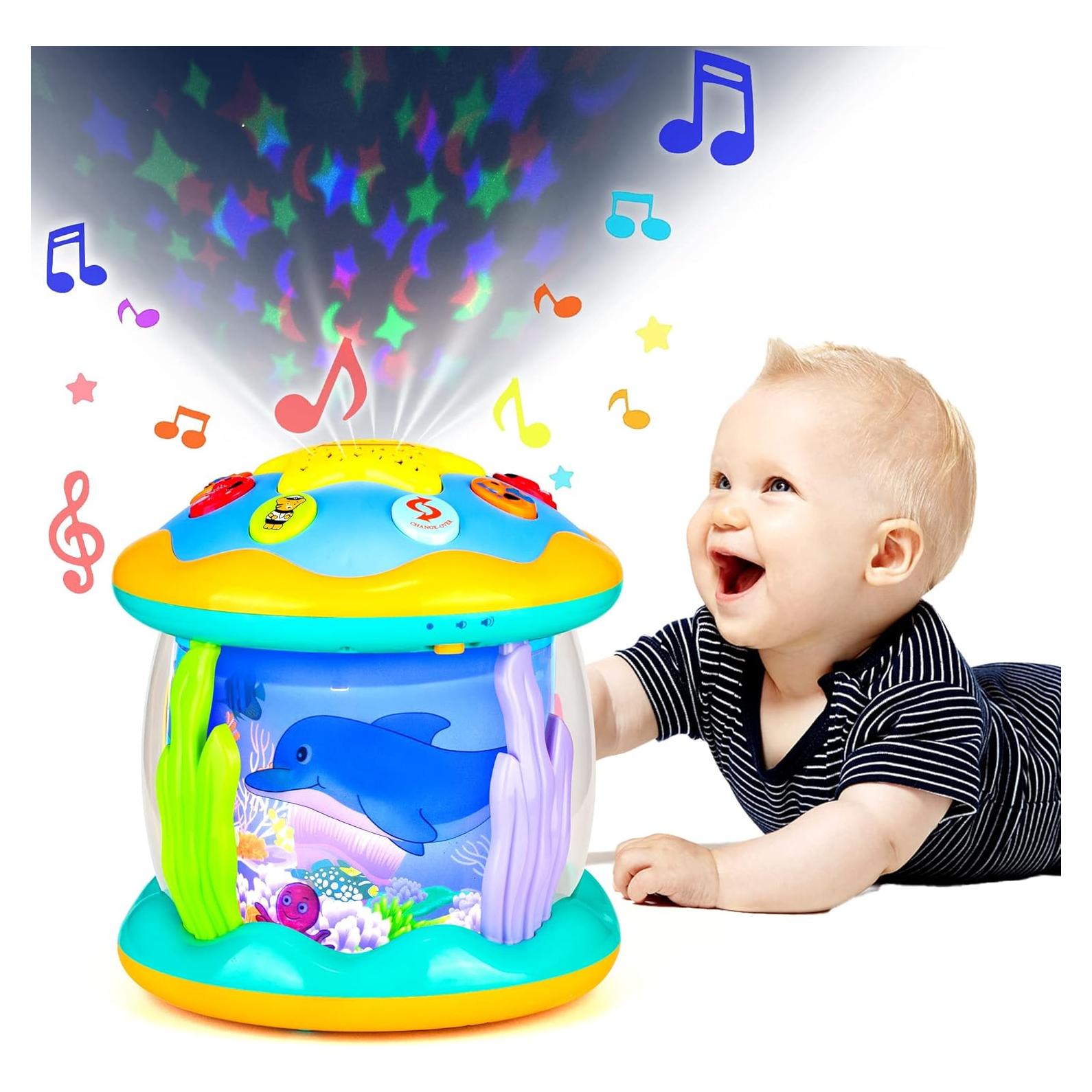 Juguete Musical Proyector Koyiwa para Bebés 6-12 Meses