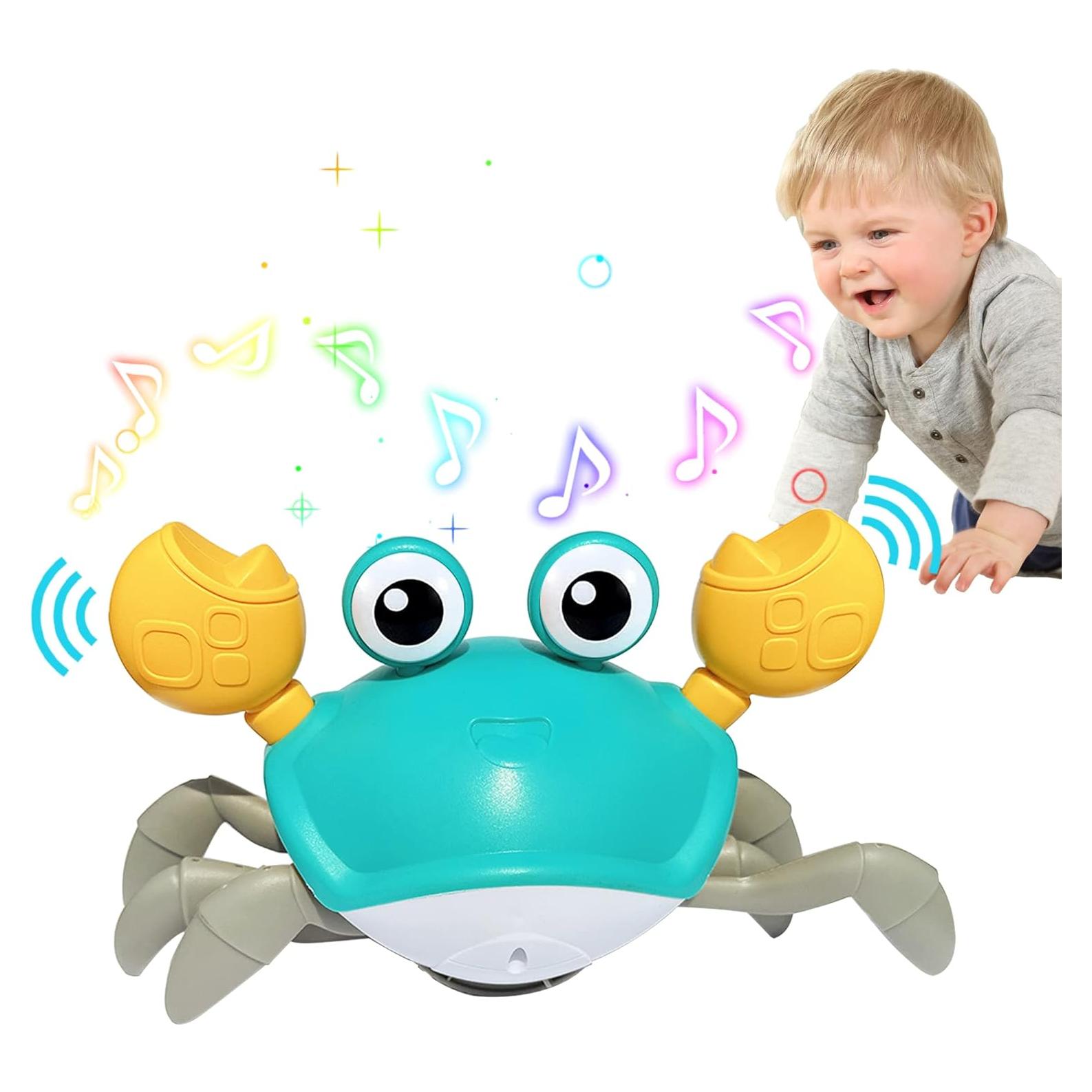 Juguete Cangrejo Gateador PULASIDO 21.8x12.7 cm 6-18 meses