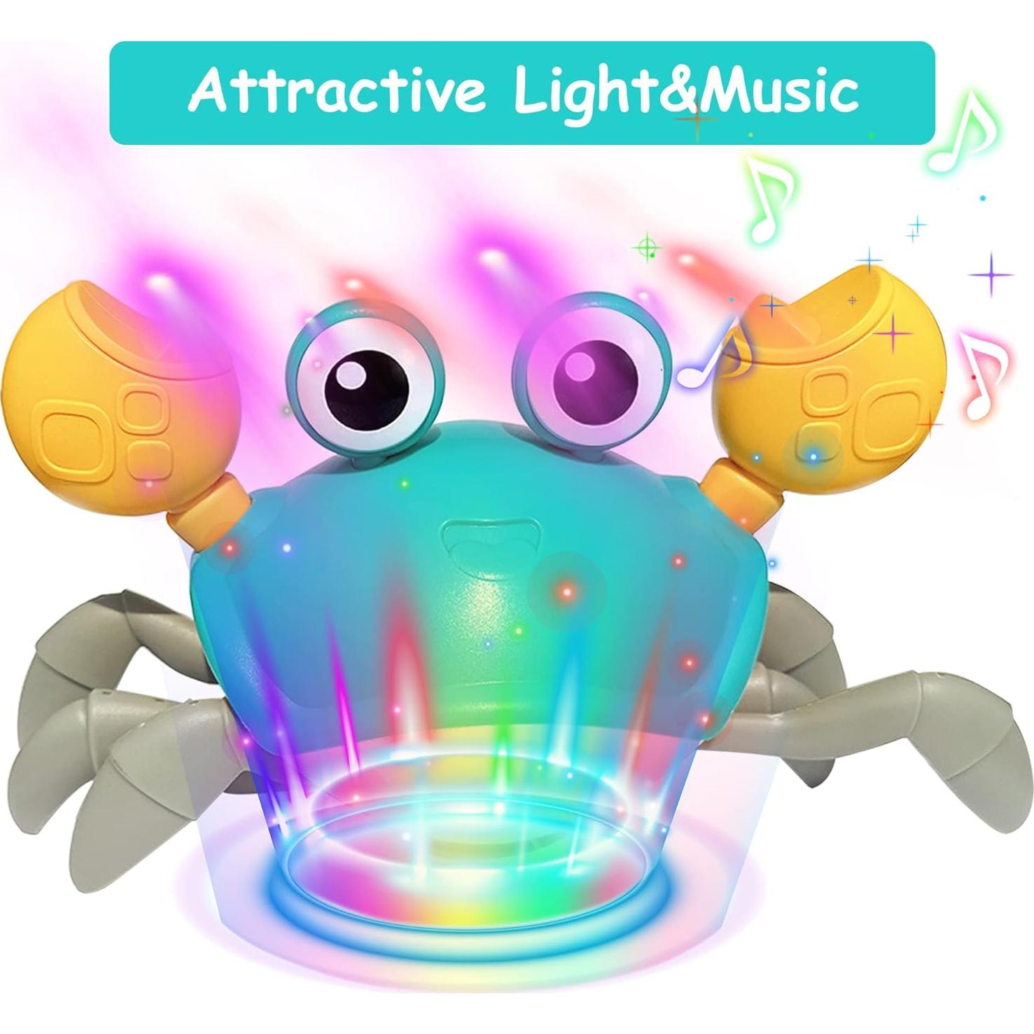 Juguete Cangrejo Gateador PULASIDO 21.8x12.7 cm 6-18 meses