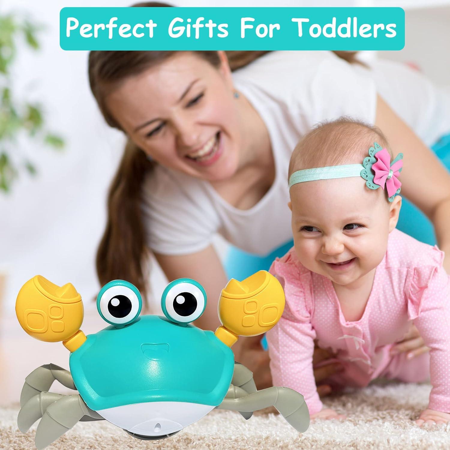 Juguete Cangrejo Gateador PULASIDO 21.8x12.7 cm 6-18 meses