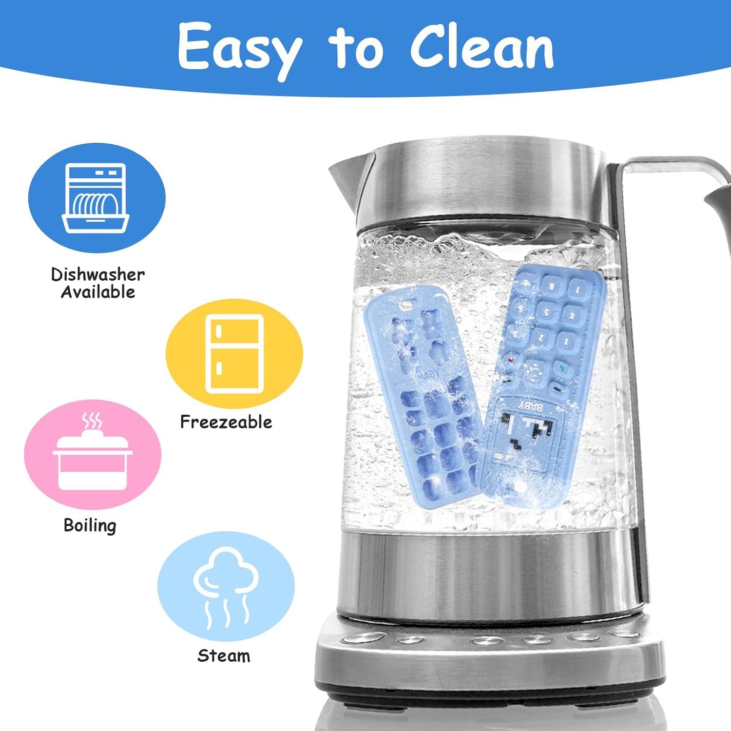 Mordedores de Silicona para Bebés 2PCS Teléfono Azul/Rosa