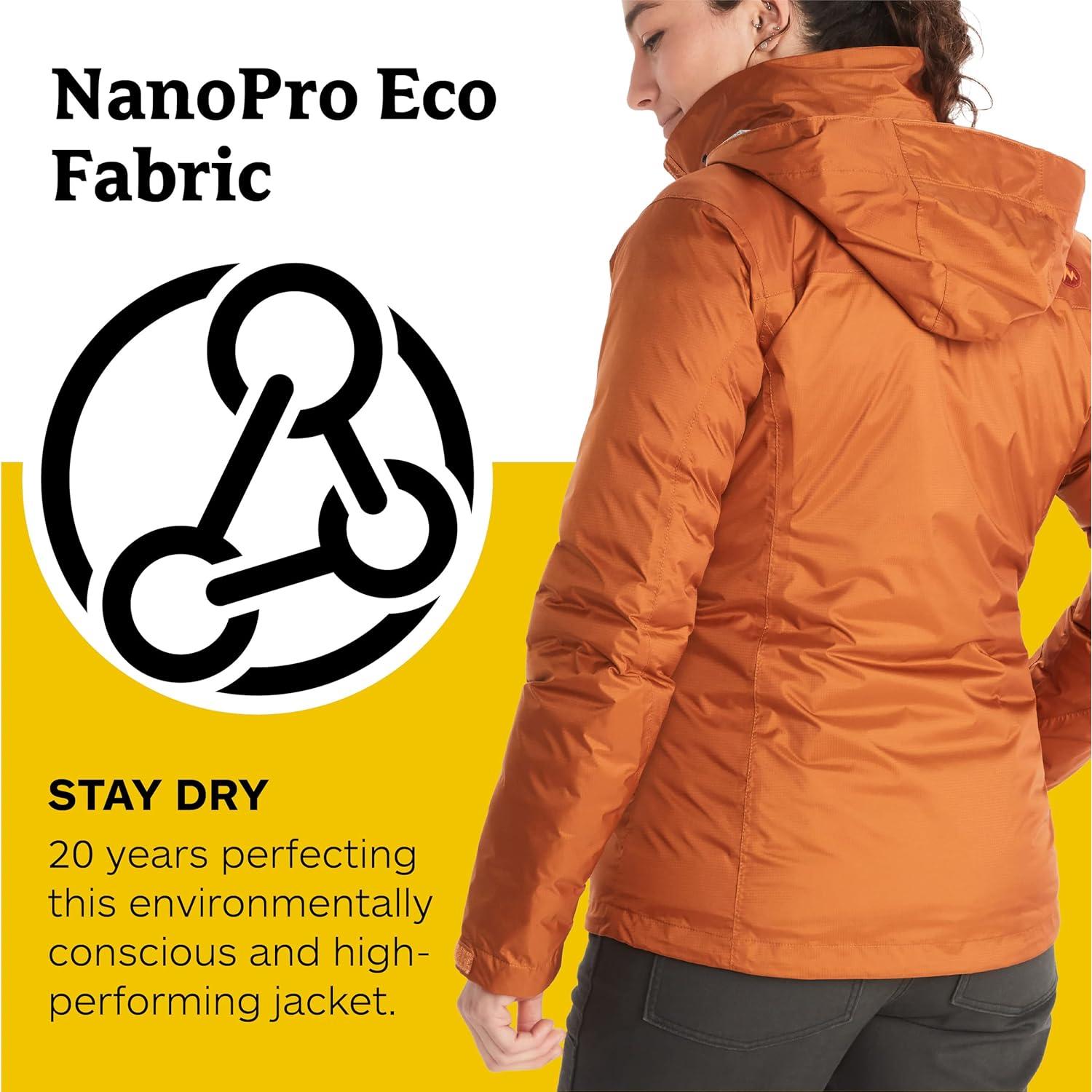 Chaqueta de Lluvia Impermeable Marmot PreCip Eco Mujeres