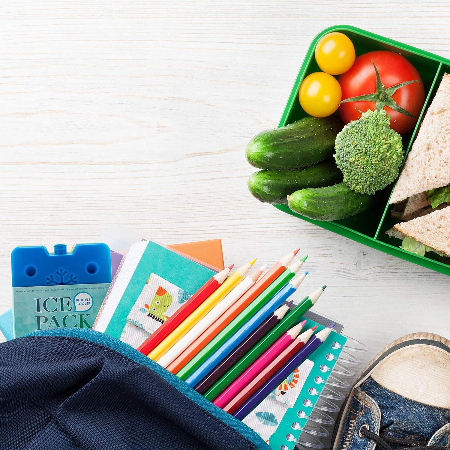 Paquete de Hielo Reutilizable BLUE ELE - 4 Unidades Multicolor