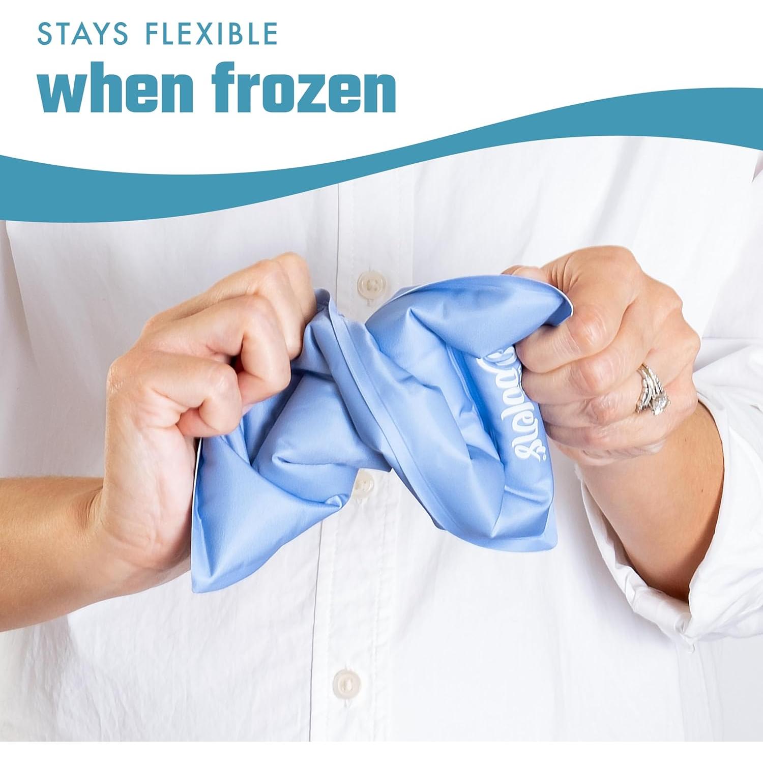 Paquete de Hielo Suave XL Fit & Fresh - 2 Unidades Azul