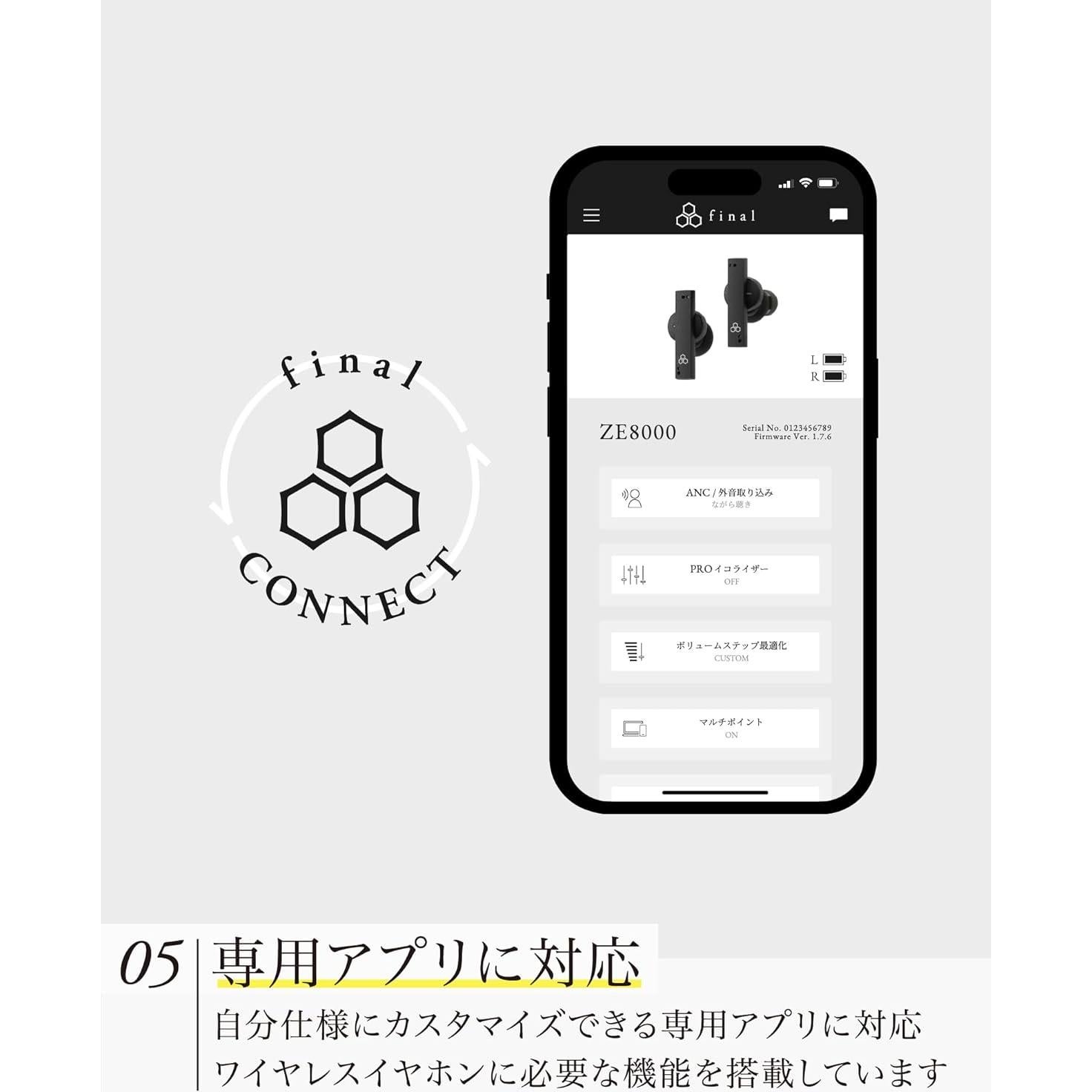 Auriculares Inalámbricos Final ZE8000 Bluetooth 5.2 Sonido 8K