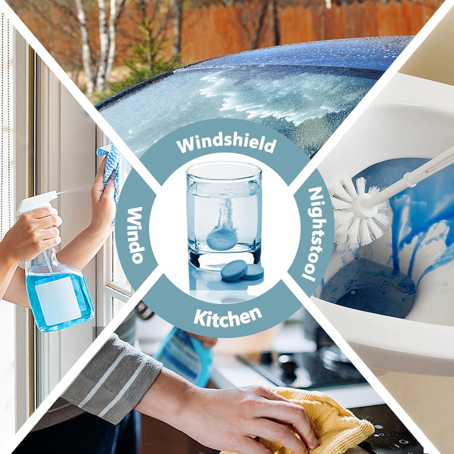 100 Tabletas Limpiaparabrisas Concentradas Apalie - 378.5L