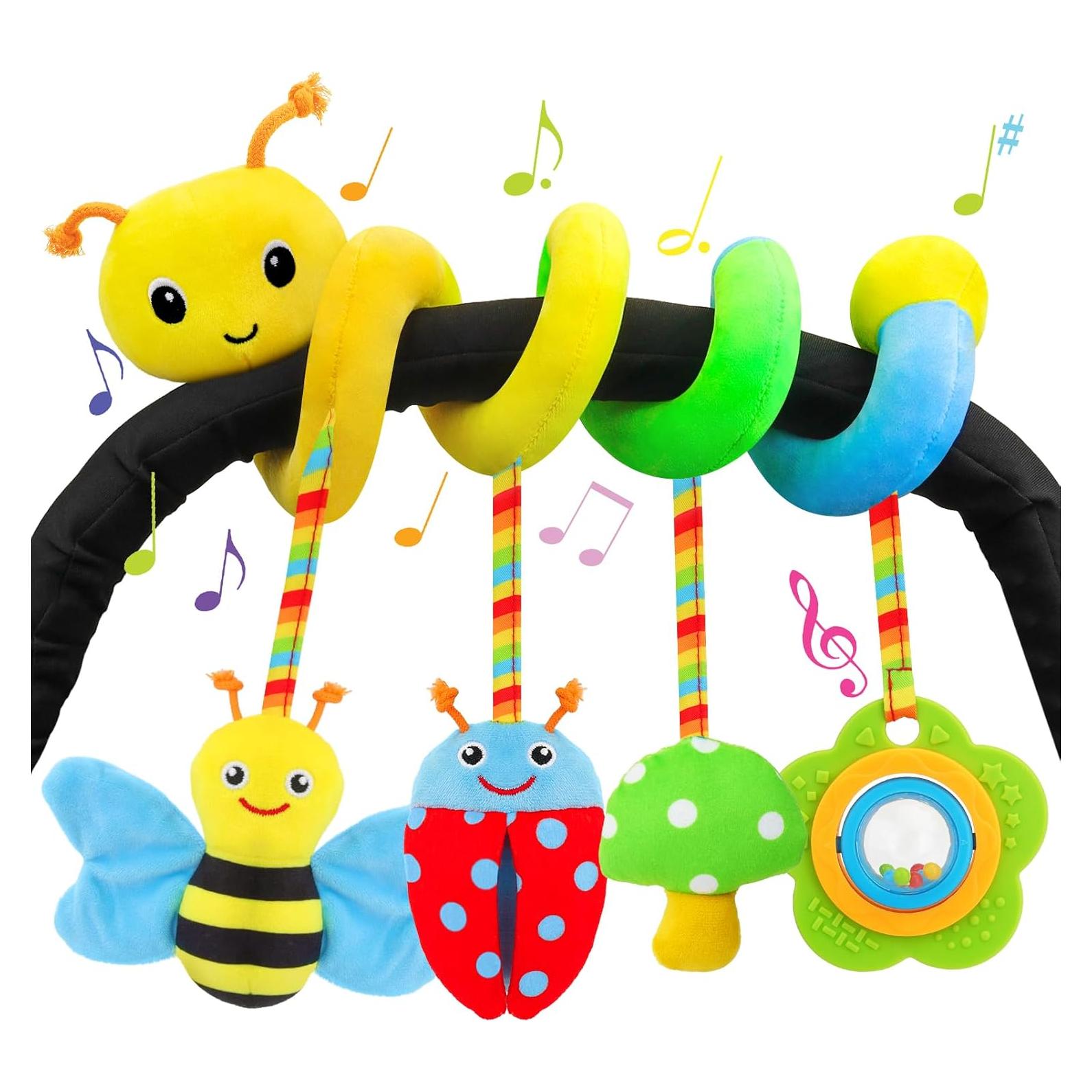 Juguete de Actividad Espiral FPVERA para Bebés 0-6 Meses