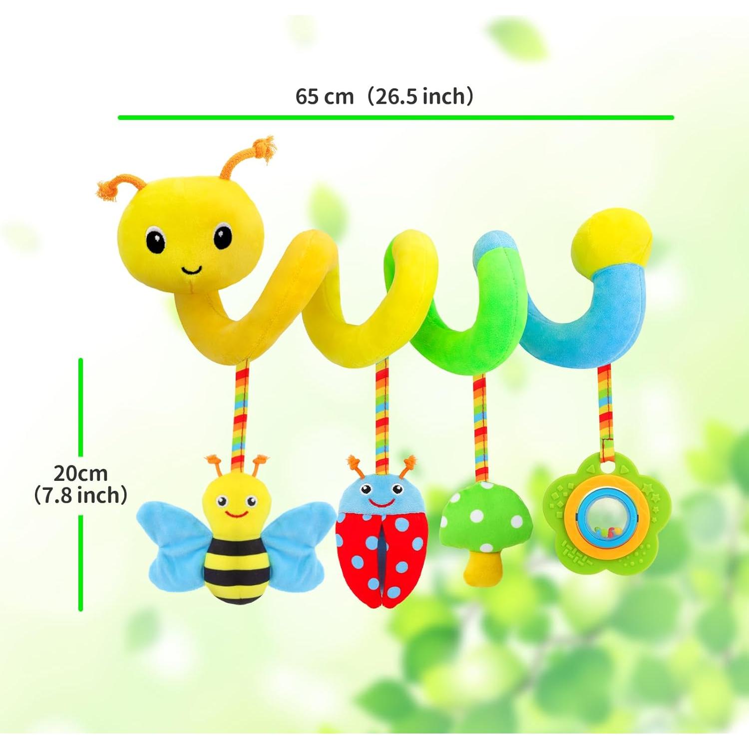 Juguete de Actividad Espiral FPVERA para Bebés 0-6 Meses