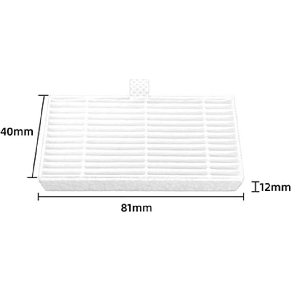 10 Filtros de Vacío Cloudpower para Robot Aspiradora MANVINS G20