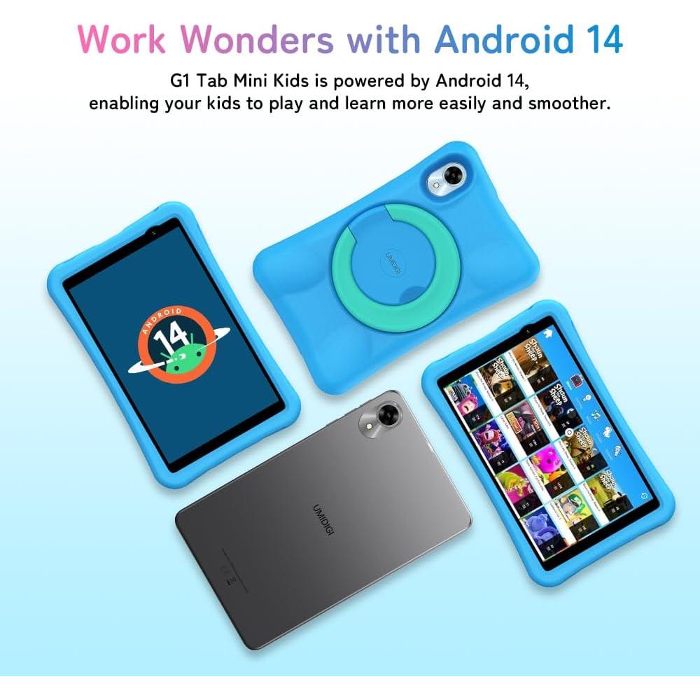 Tablet UMIDIGI G1 Tab Mini 8" Android 14 para Niños
