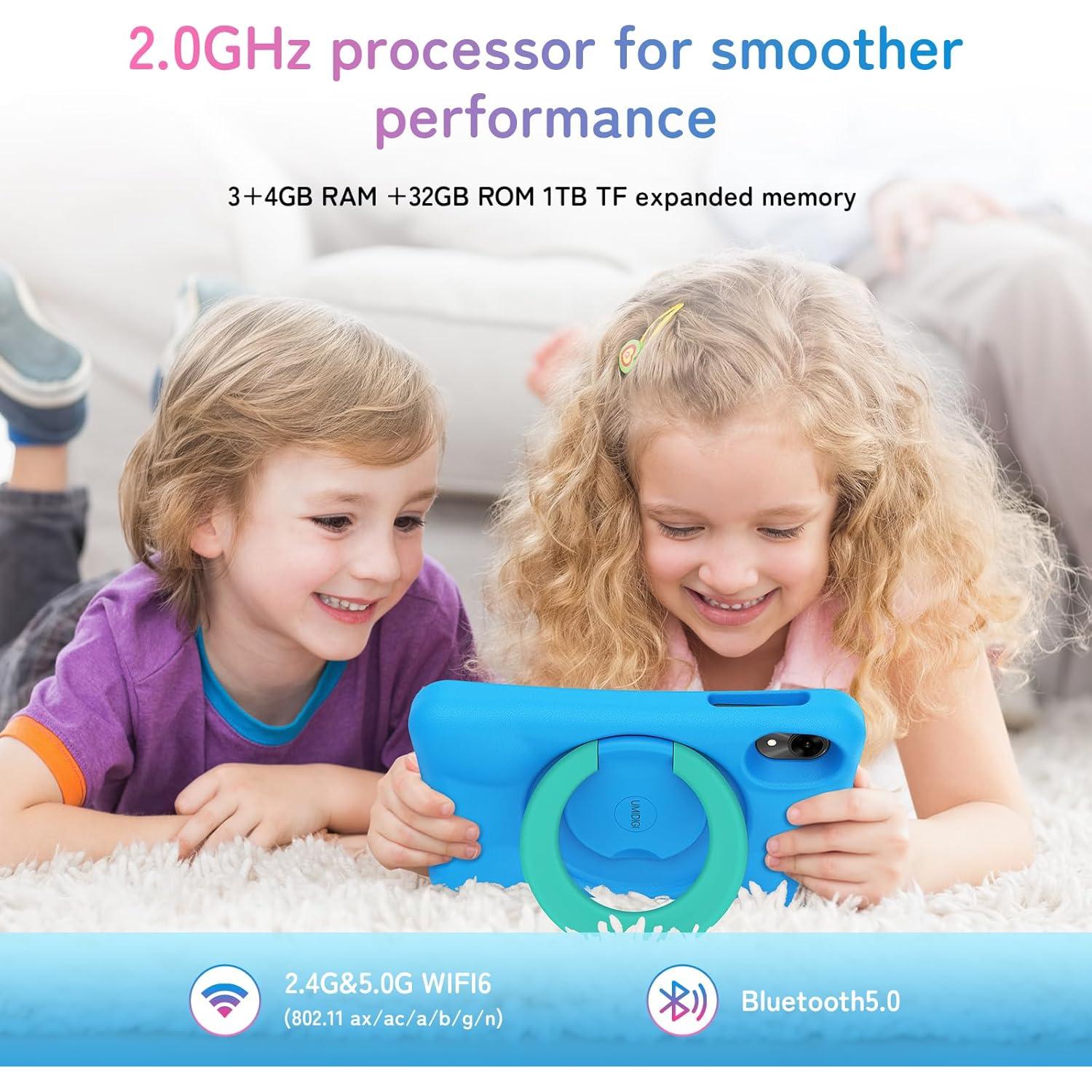 Tablet UMIDIGI G1 Tab Mini 8" Android 14 para Niños