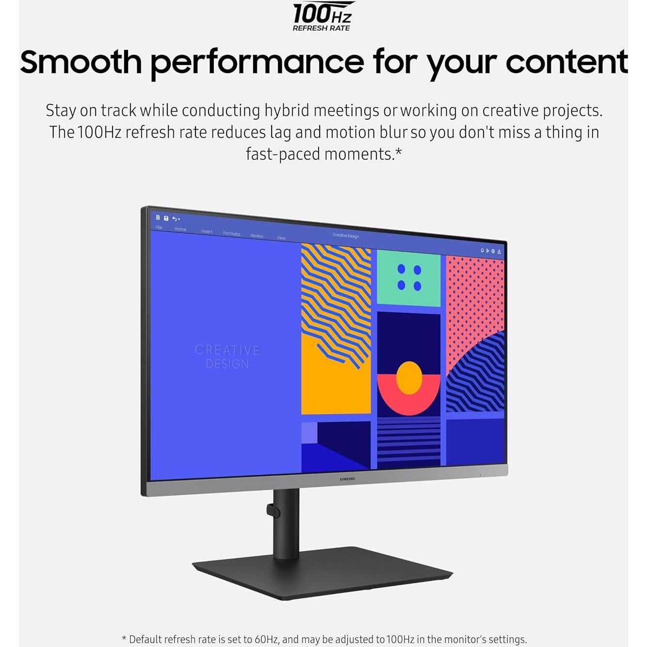 Monitor Samsung 24" S43GC IPS 100Hz FreeSync Ajustable