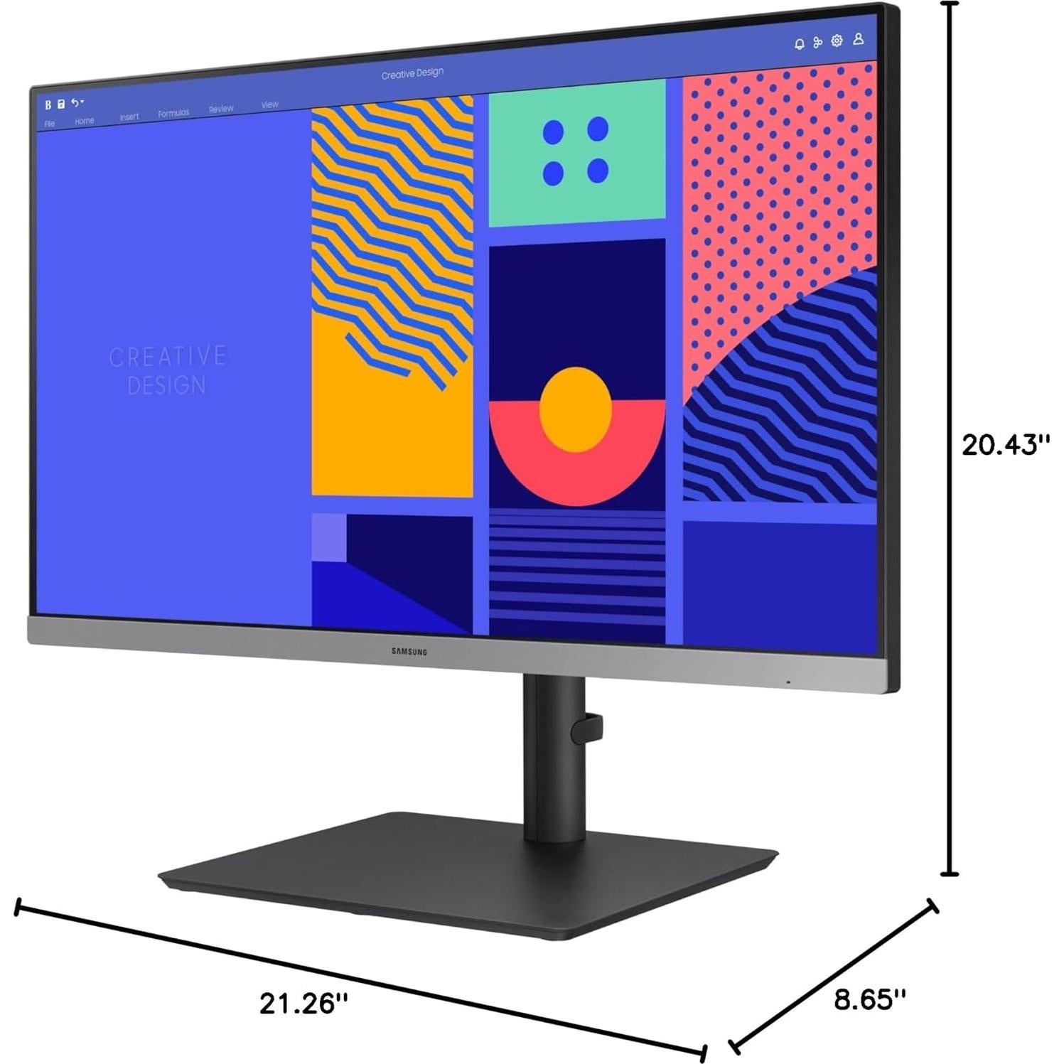 Monitor Samsung 24" S43GC IPS 100Hz FreeSync Ajustable