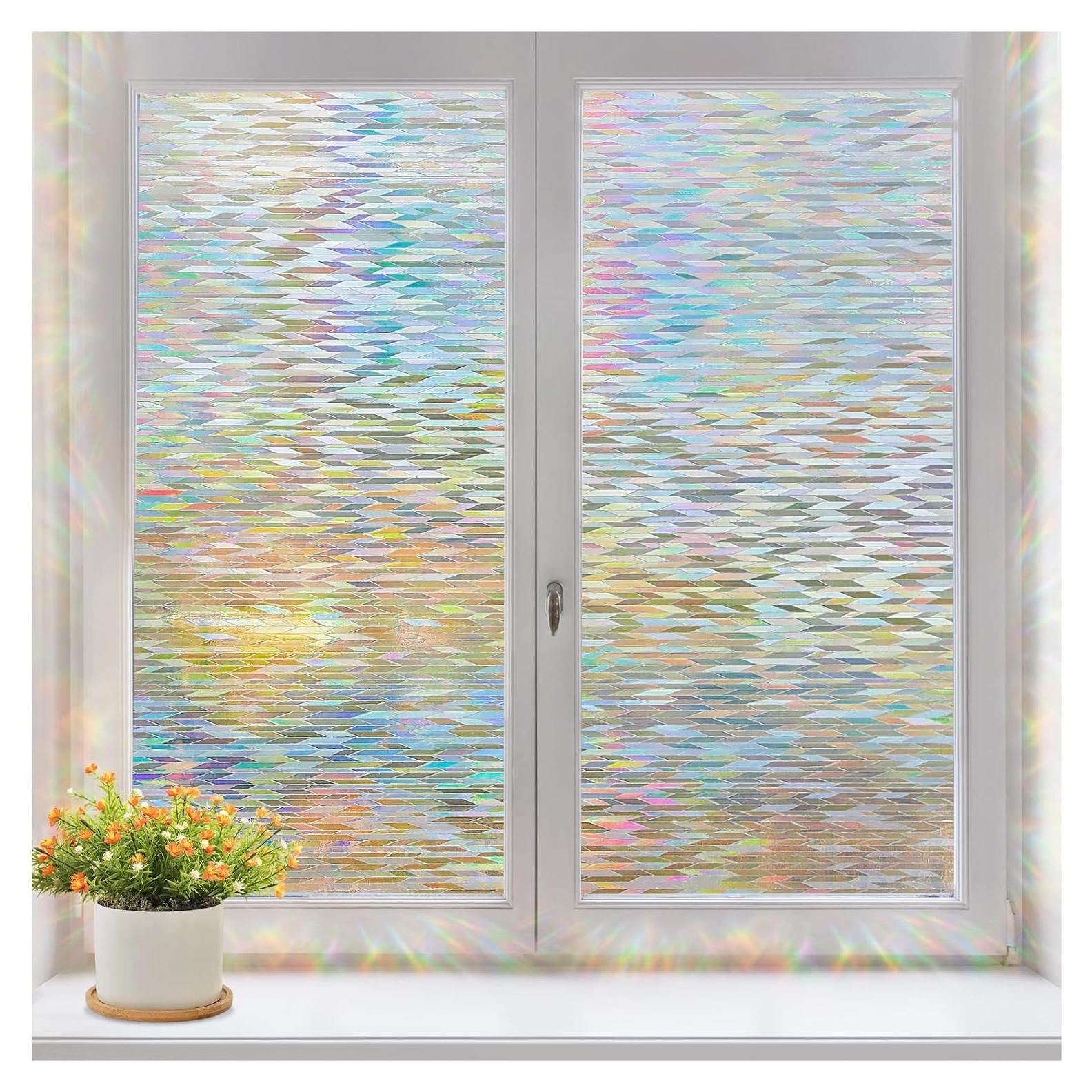 Película de Privacidad DOWELL 3D Arcoíris 44.5x200 cm