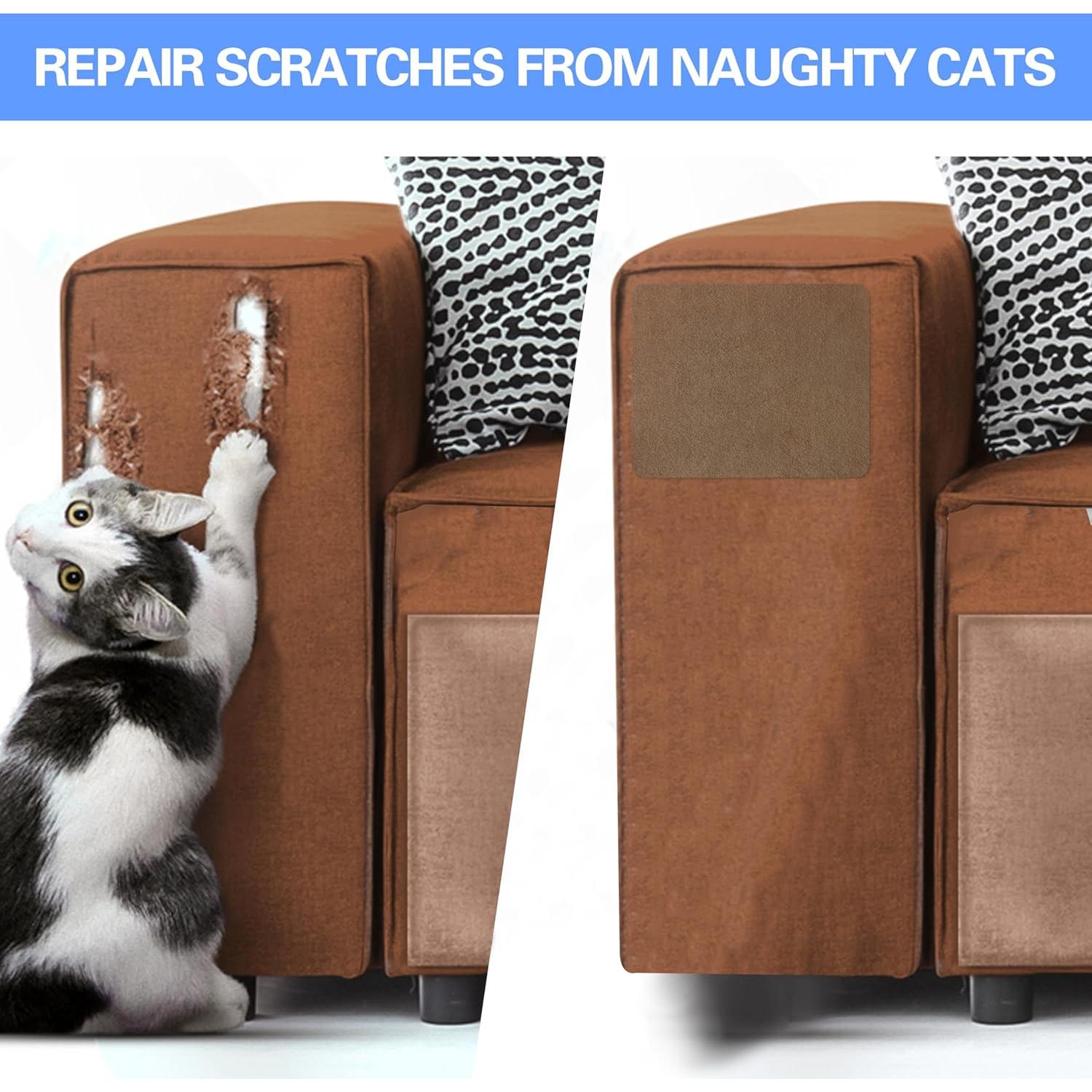 Parche de Reparación Autoadhesivo Azobur 6 Piezas Beige