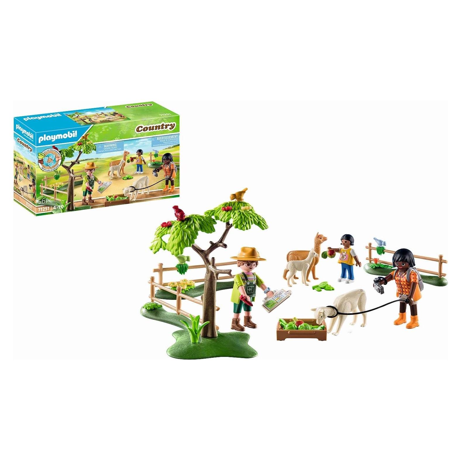 Excursión Alpaca Playmobil 71251 - Set Granja 24,8x7x14,2cm