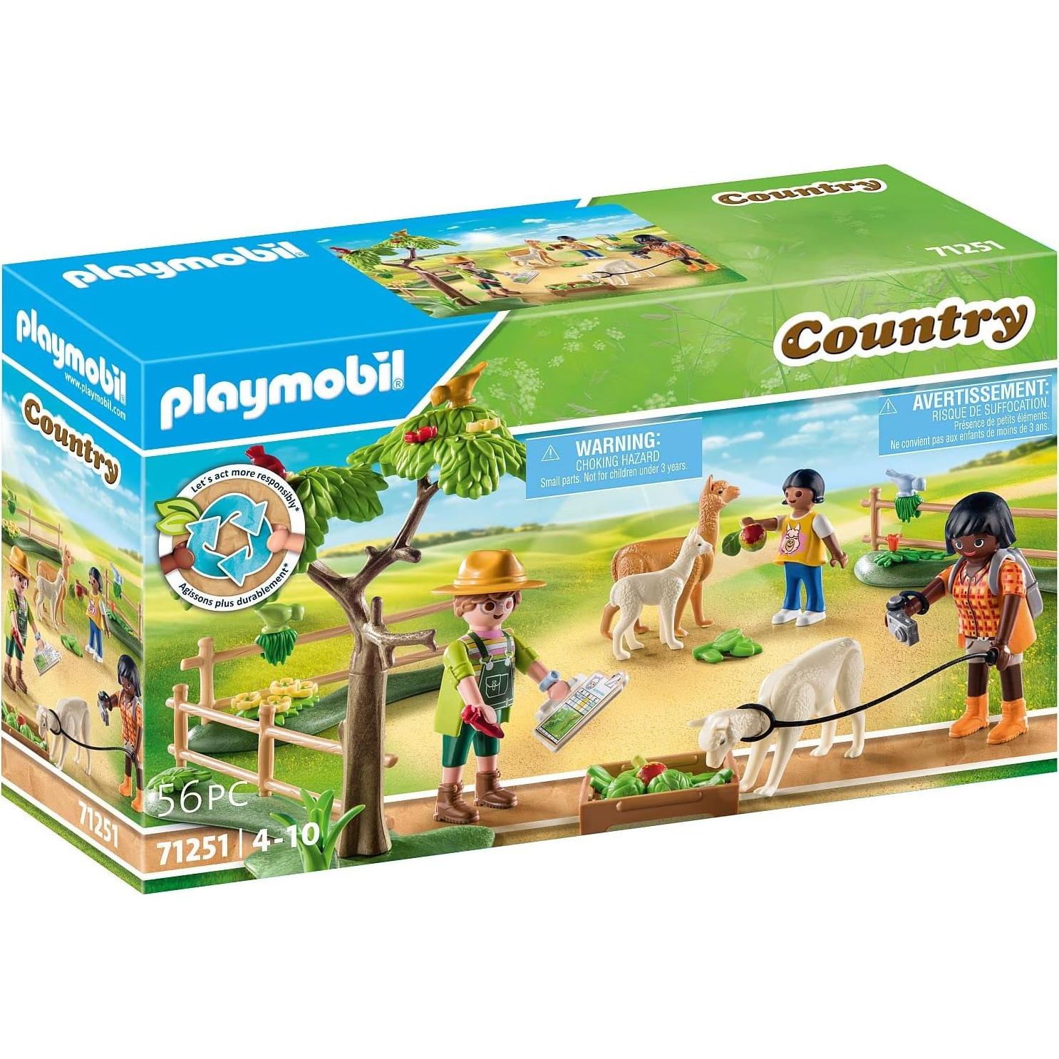 Excursión Alpaca Playmobil 71251 - Set Granja 24,8x7x14,2cm