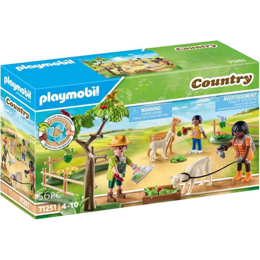 Excursión Alpaca Playmobil 71251 - Set Granja 24,8x7x14,2cm