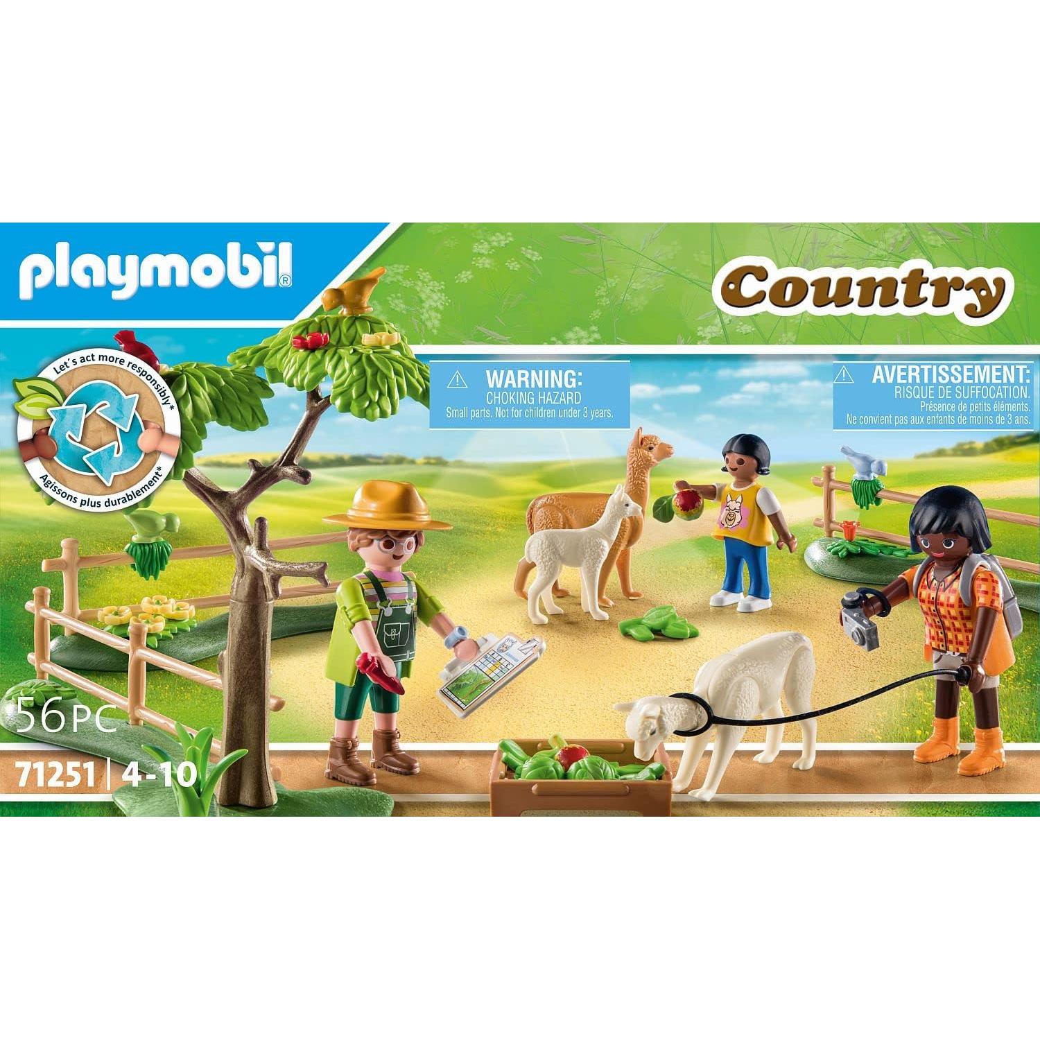 Excursión Alpaca Playmobil 71251 - Set Granja 24,8x7x14,2cm