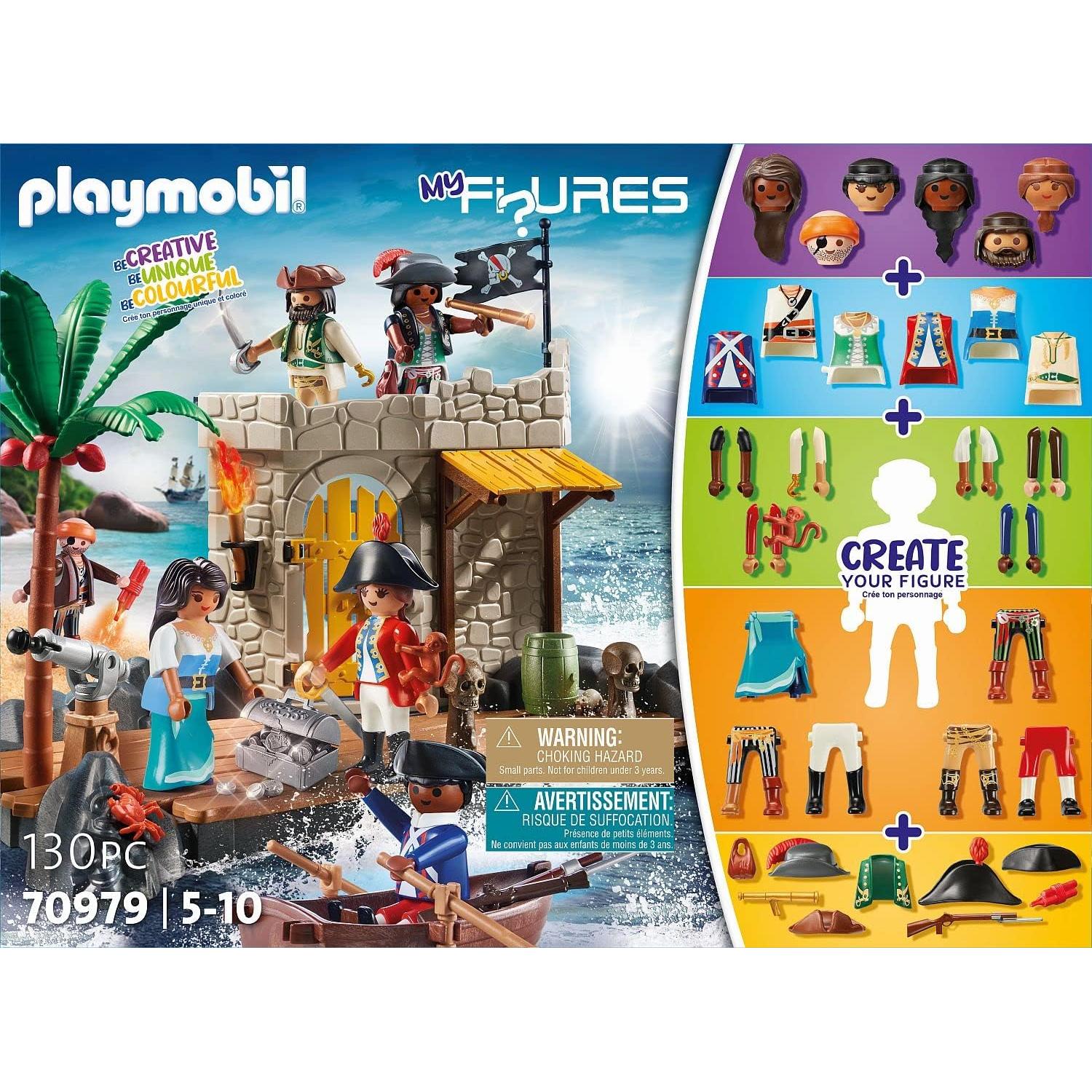 Playmobil Isla de los Piratas 70979 - Figuras Intercambiables