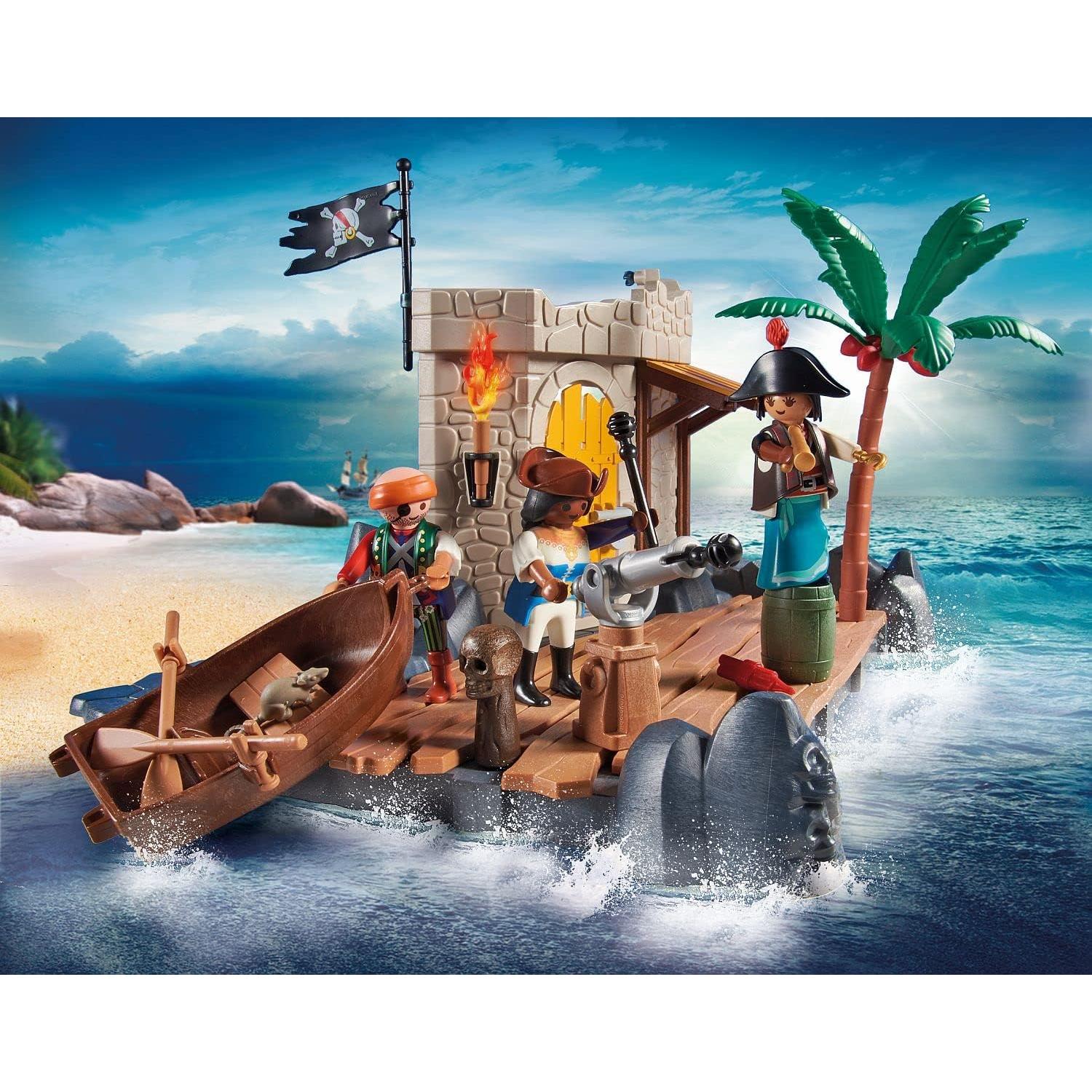 Playmobil Isla de los Piratas 70979 - Figuras Intercambiables