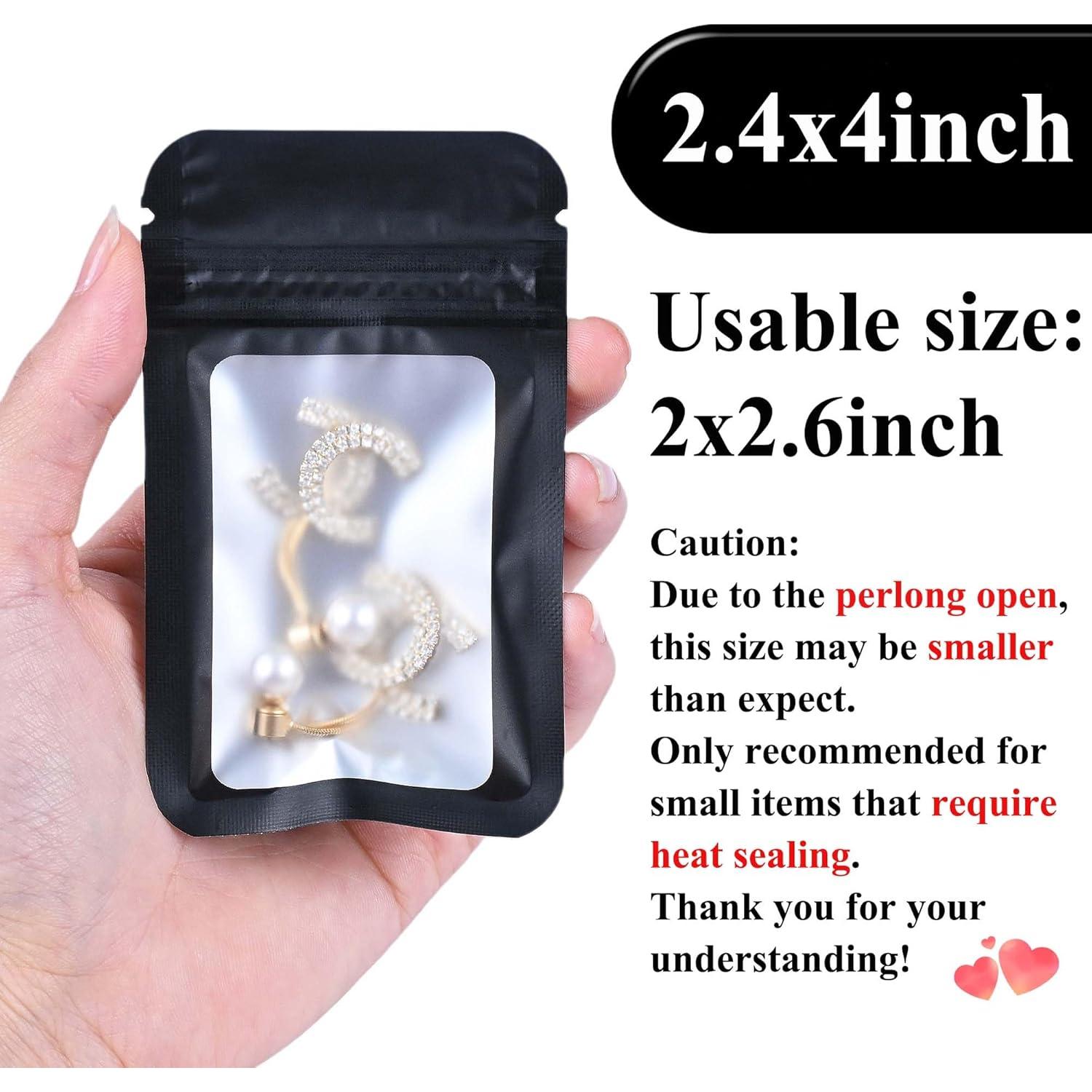 Bolsas de Almacenamiento Reutilizables Millefiore 100PCS 6.1x10.2cm