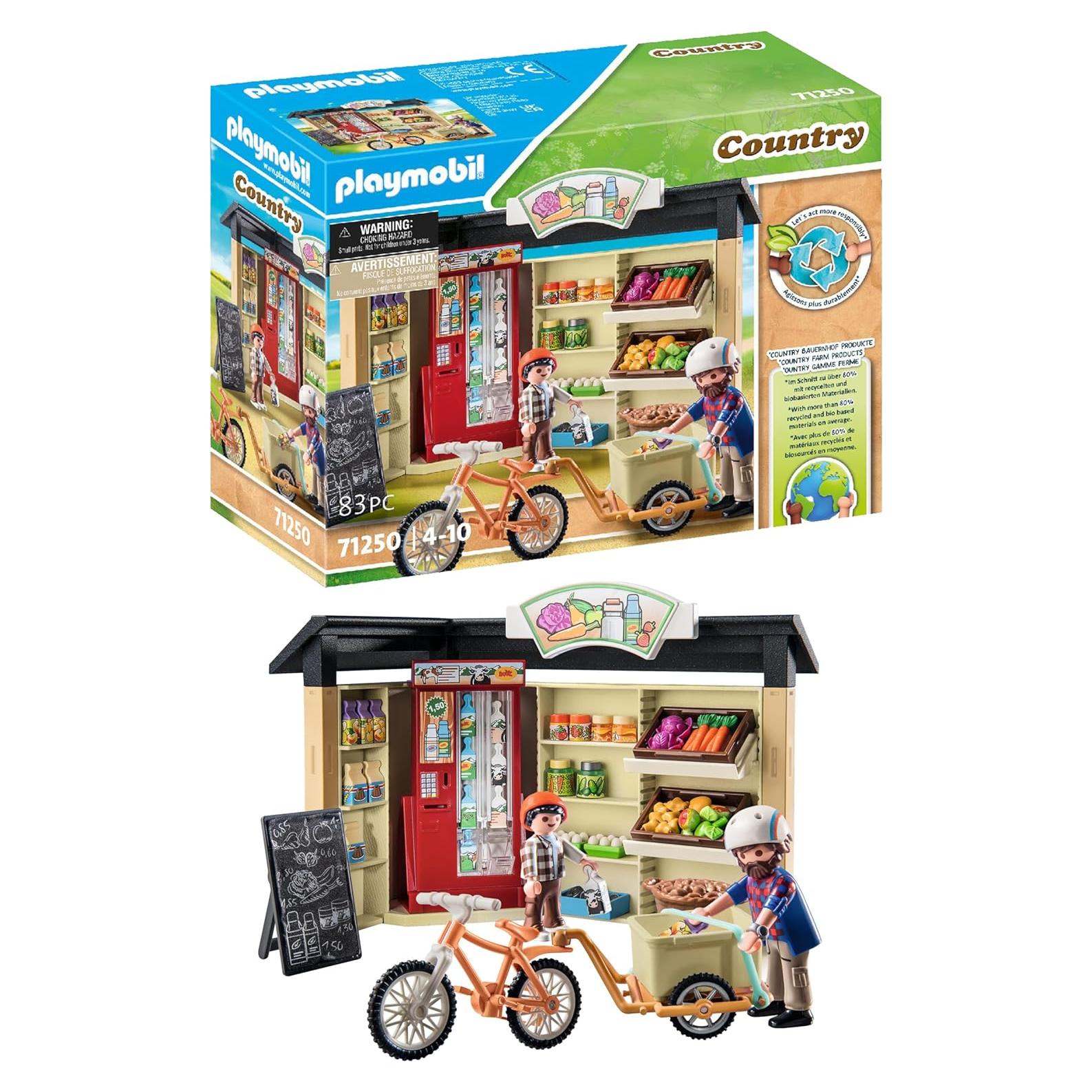 Tienda de Granja Country Playmobil 71250 - Set Ecológico