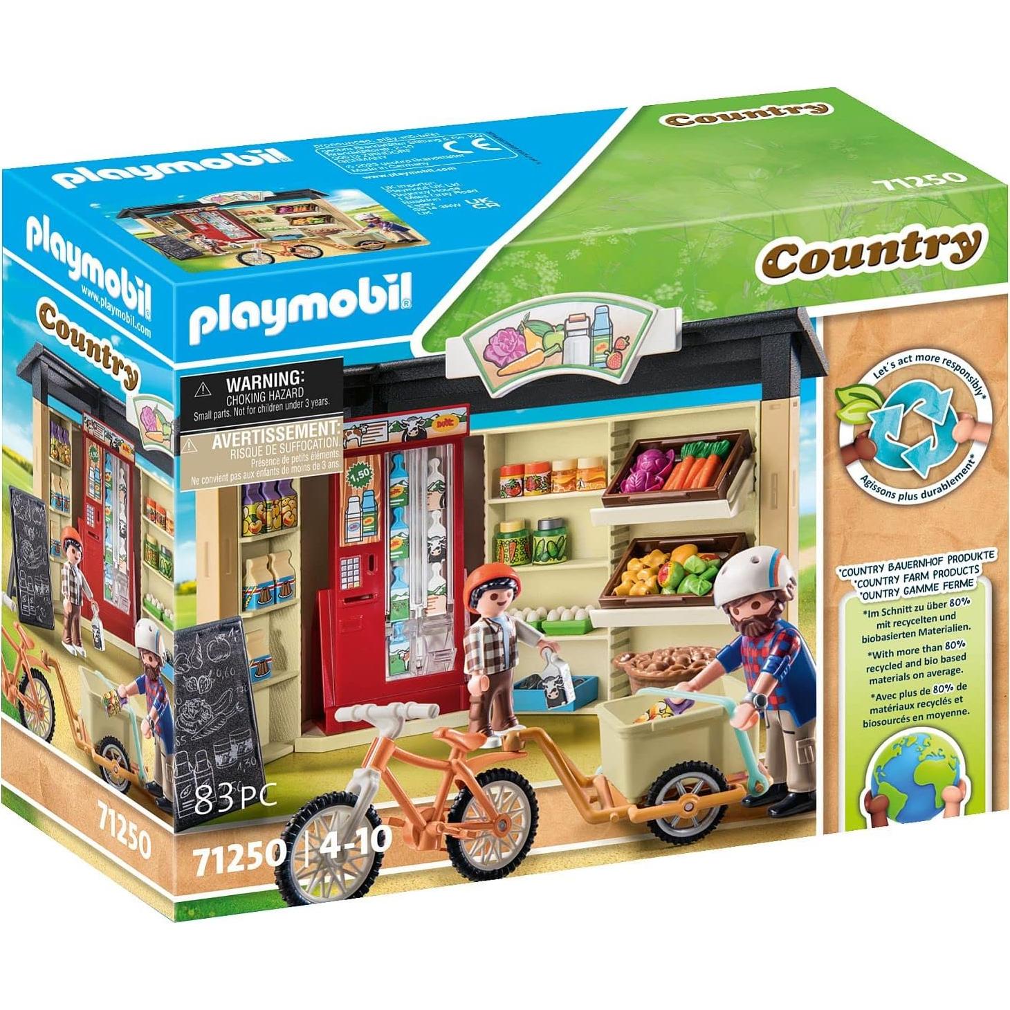 Tienda de Granja Country Playmobil 71250 - Set Ecológico