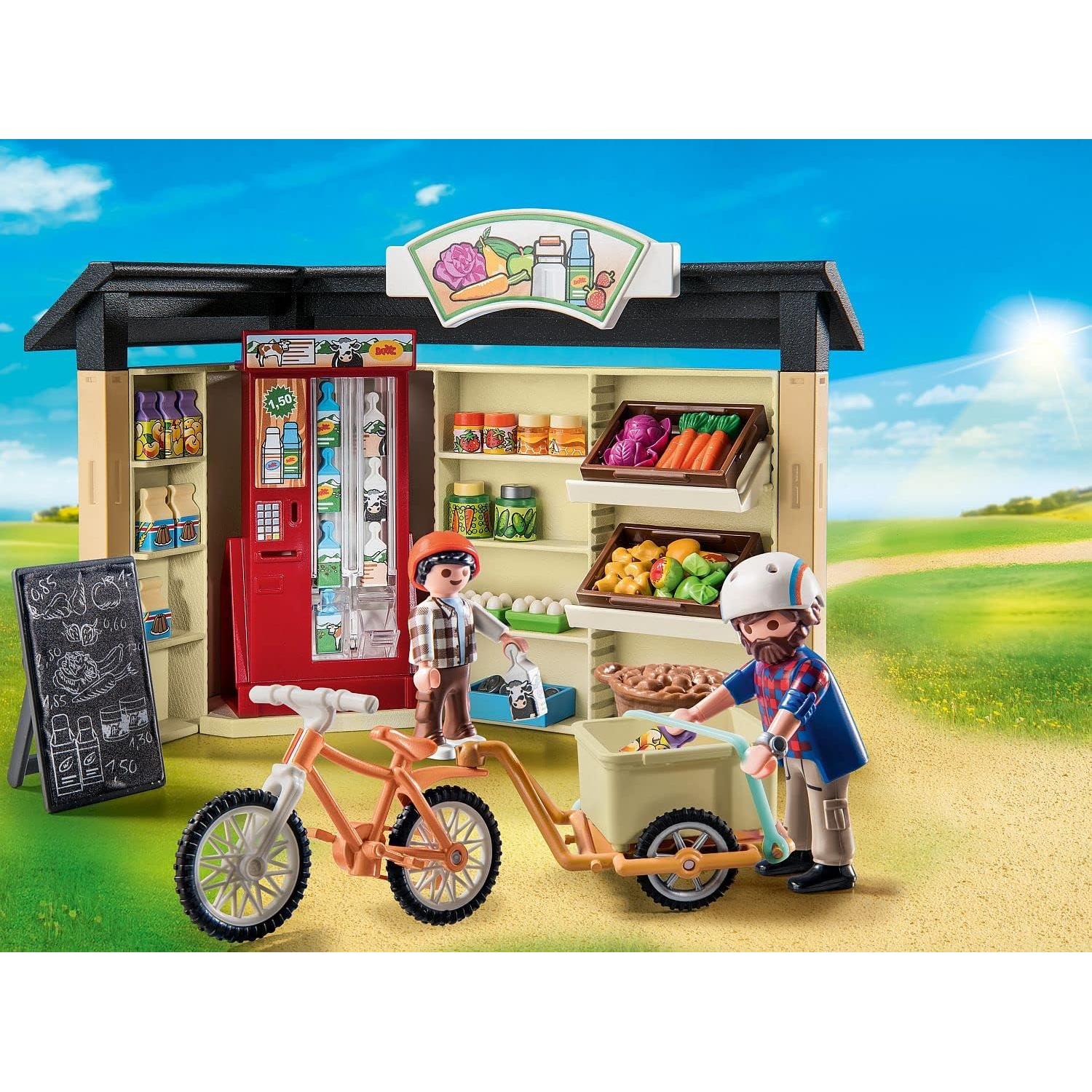 Tienda de Granja Country Playmobil 71250 - Set Ecológico