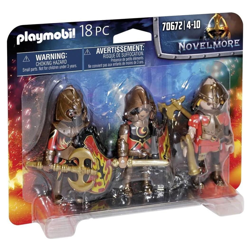 Set de 3 Figuras Raiders de Burnham PLAYMOBIL