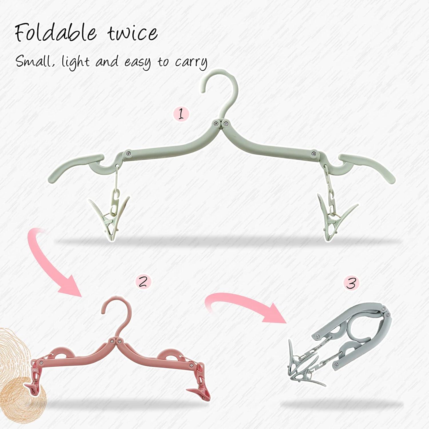 Perchas Plegables WisePoint 4 Pcs Antideslizantes 10 kg