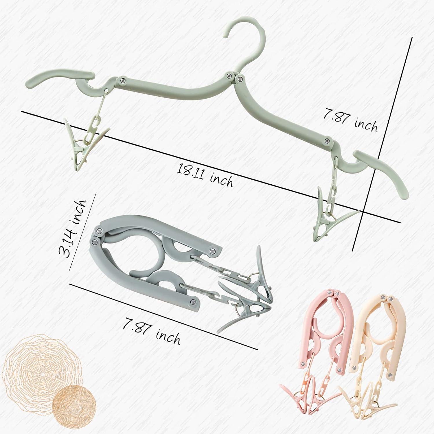 Perchas Plegables WisePoint 4 Pcs Antideslizantes 10 kg