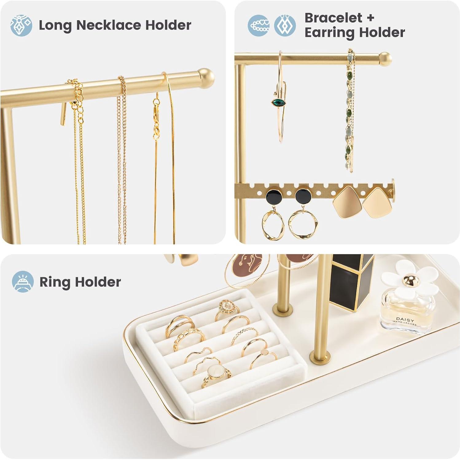 Soporte para Collares Lolalet con Base de Cerámica 36 cm