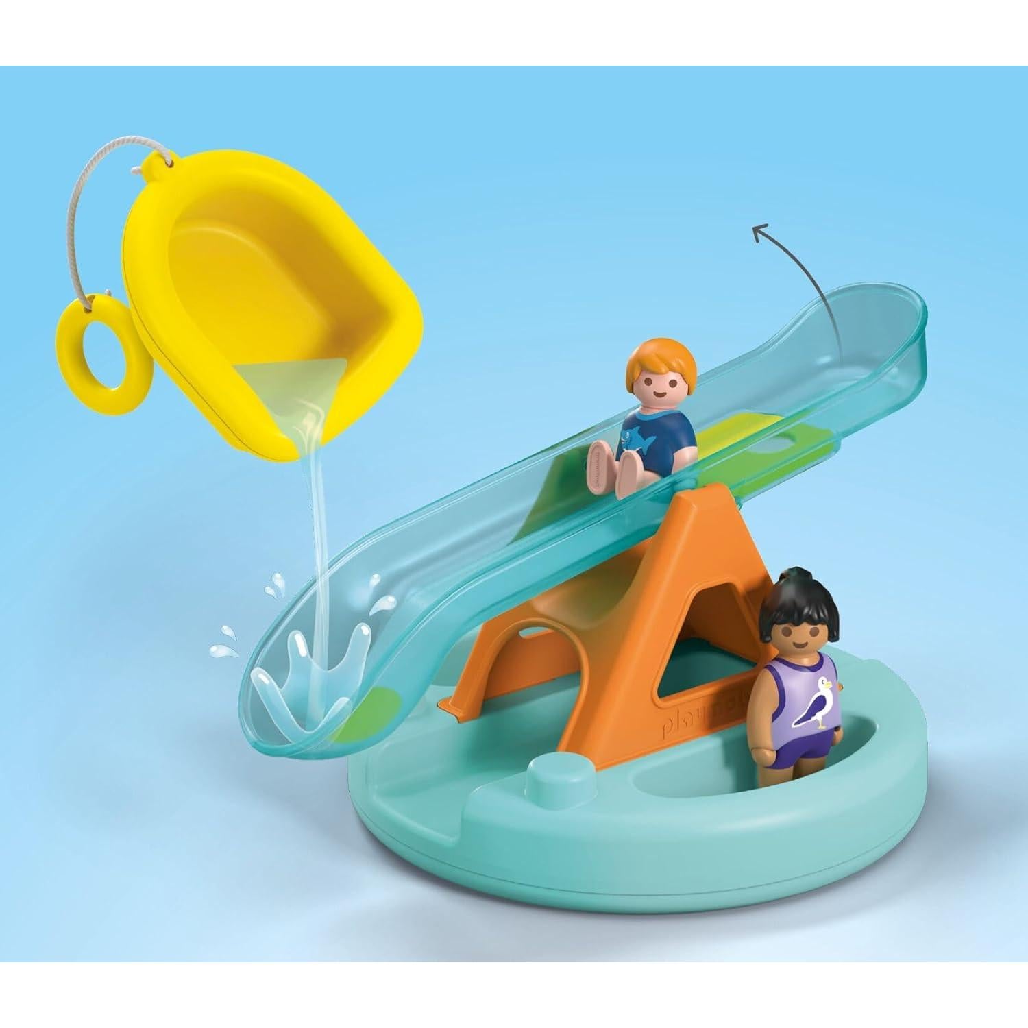 PLAYMOBIL Junior Aqua: Isla Flotante con Tobogán 39x19cm