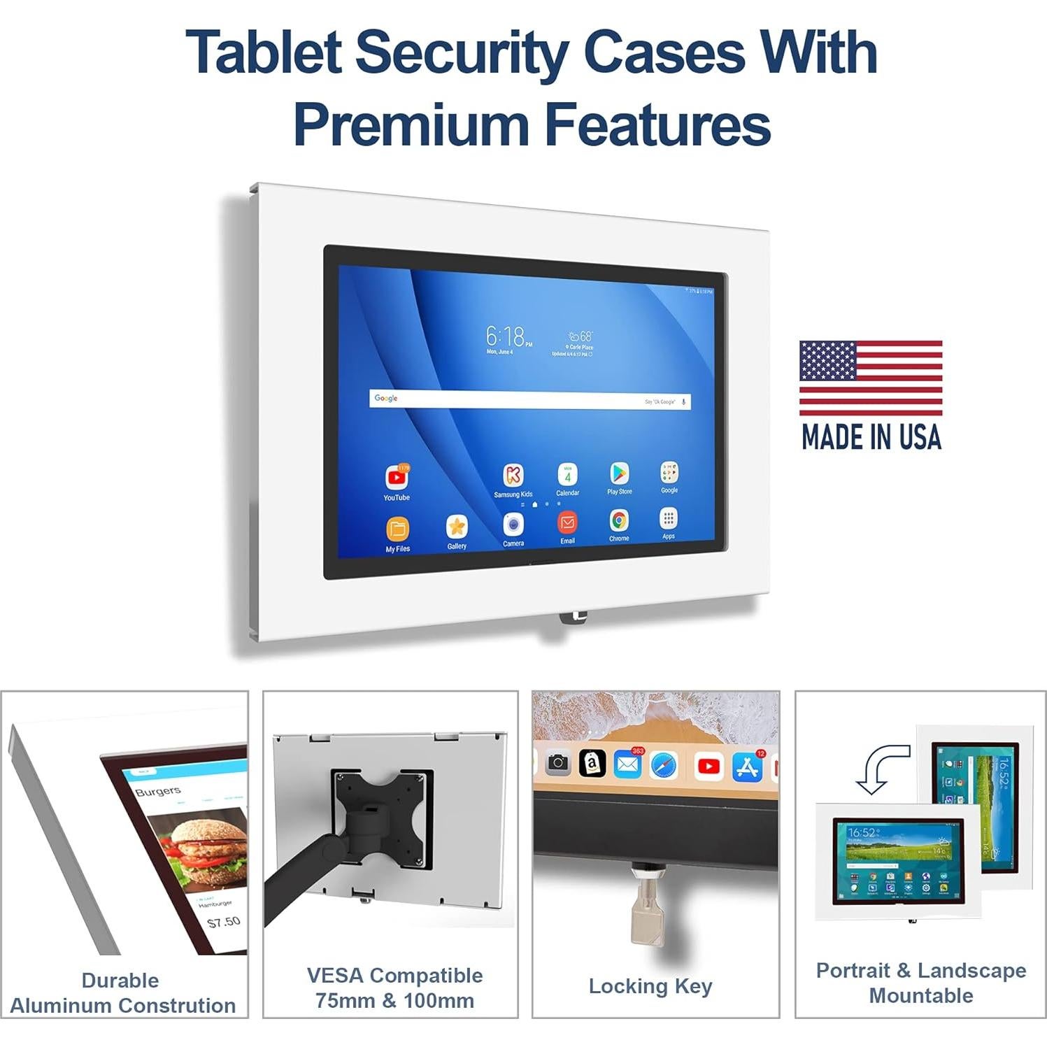 Funda Antirrobo TABcare para Samsung Galaxy TAB S8/S9/S10 Ultra