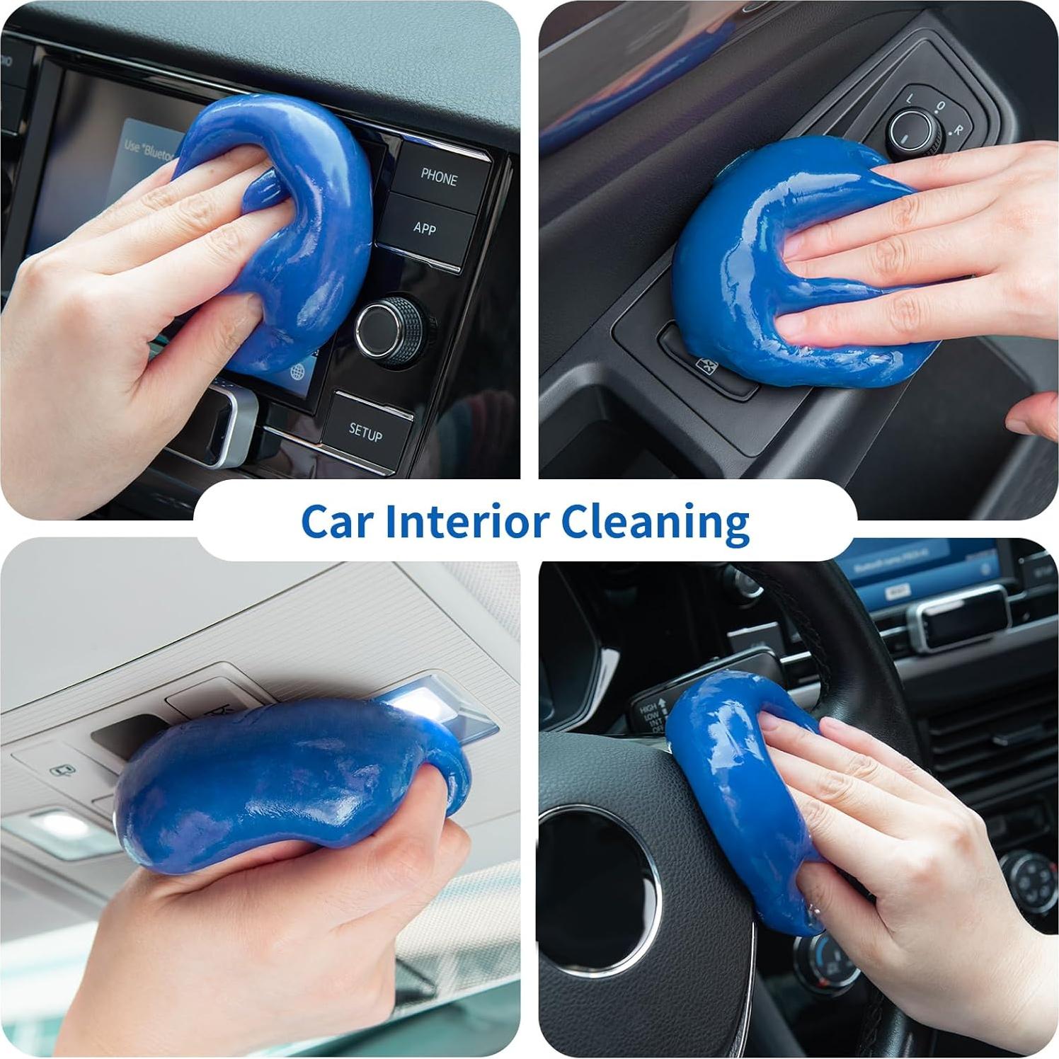 Gel de Limpieza Universal ALIOBC 190 g - Masilla para Autos y Teclados